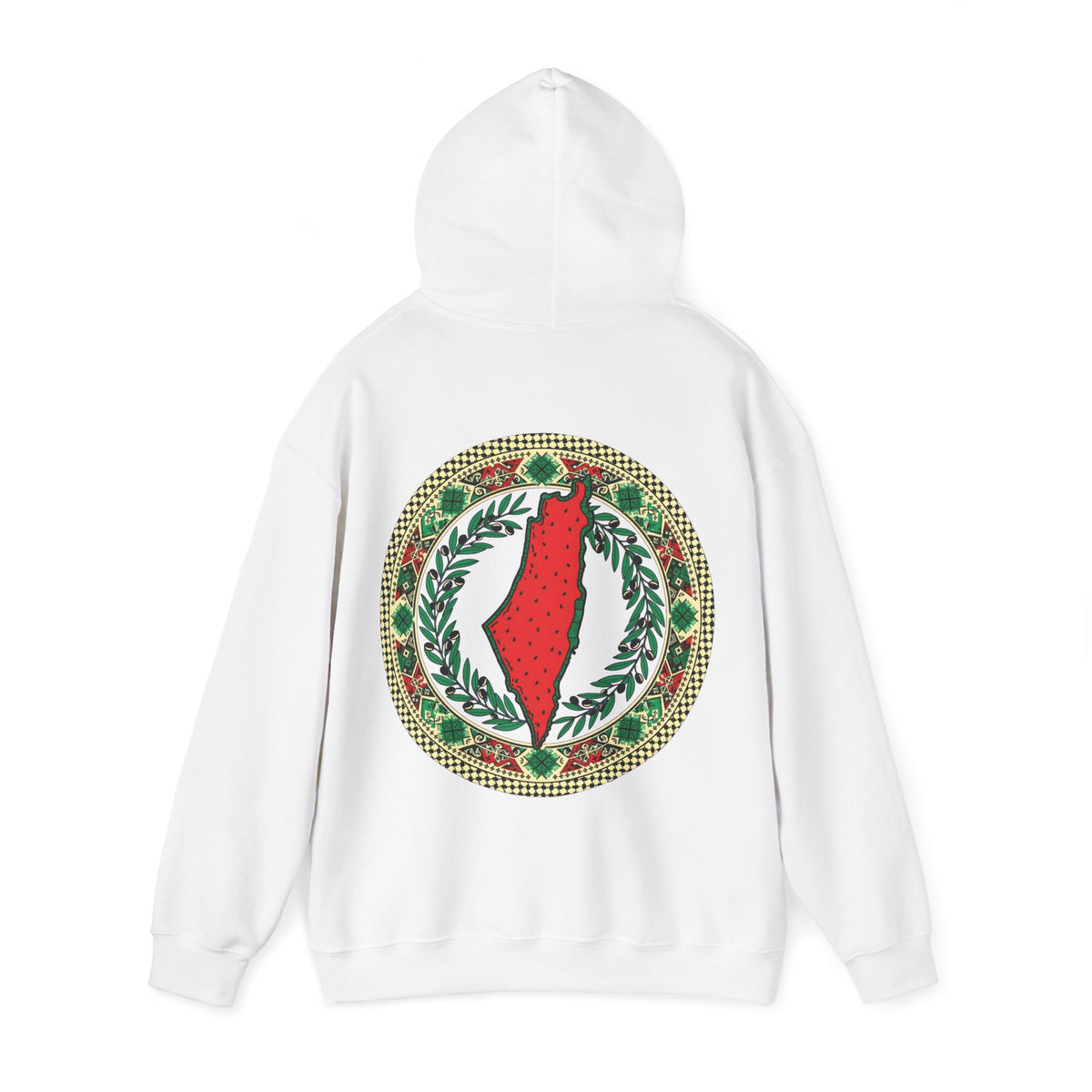 Sweat à capuche colombe de la Palestine - LUMÏA