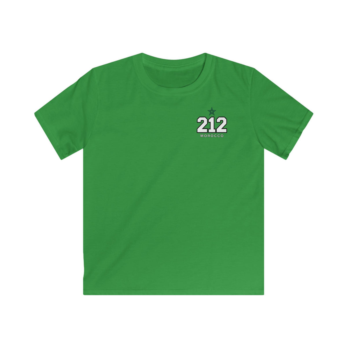 T-shirt enfant marocain — Illustration Casablanca 212