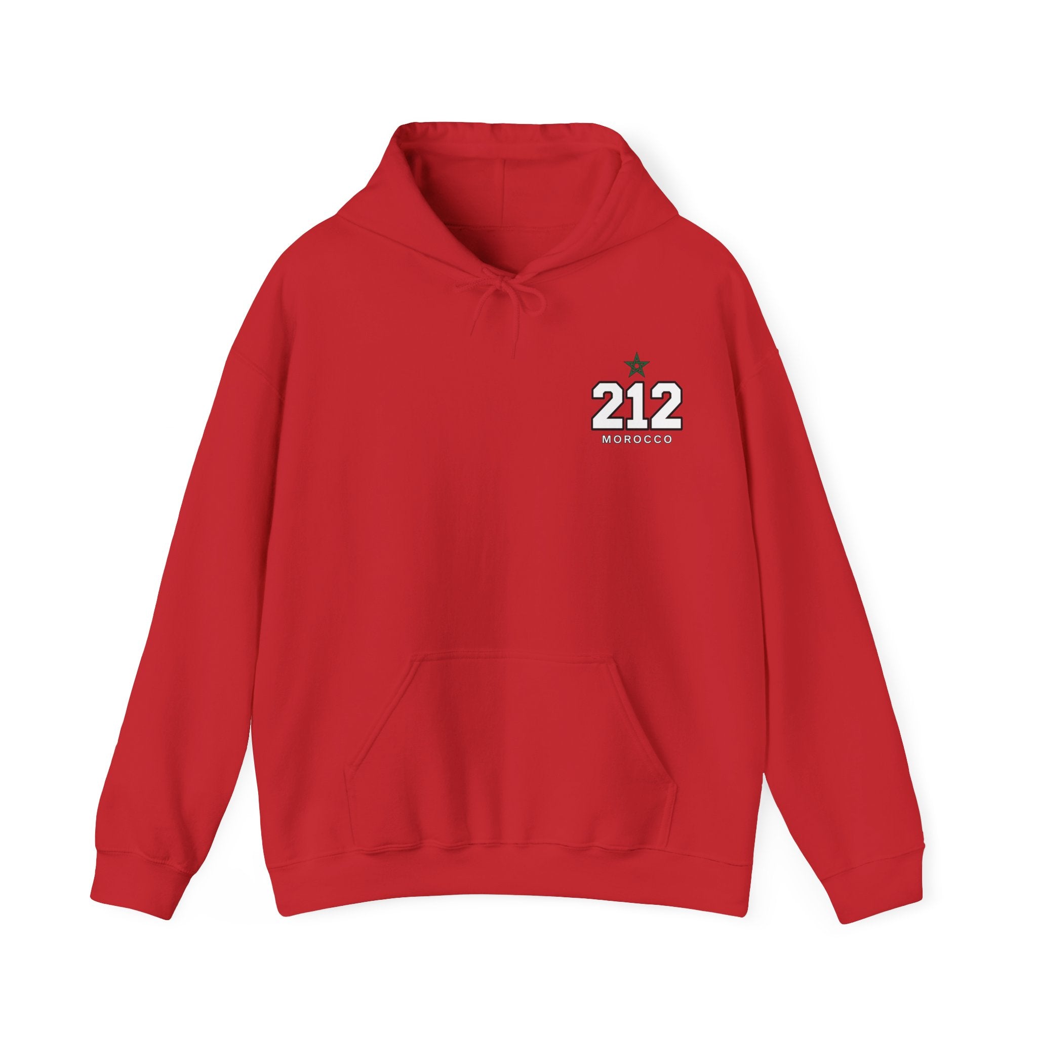 Hoodie Morocco 212 — Sweat à Capuche Vintage Numéro Maroc - LUMÏA