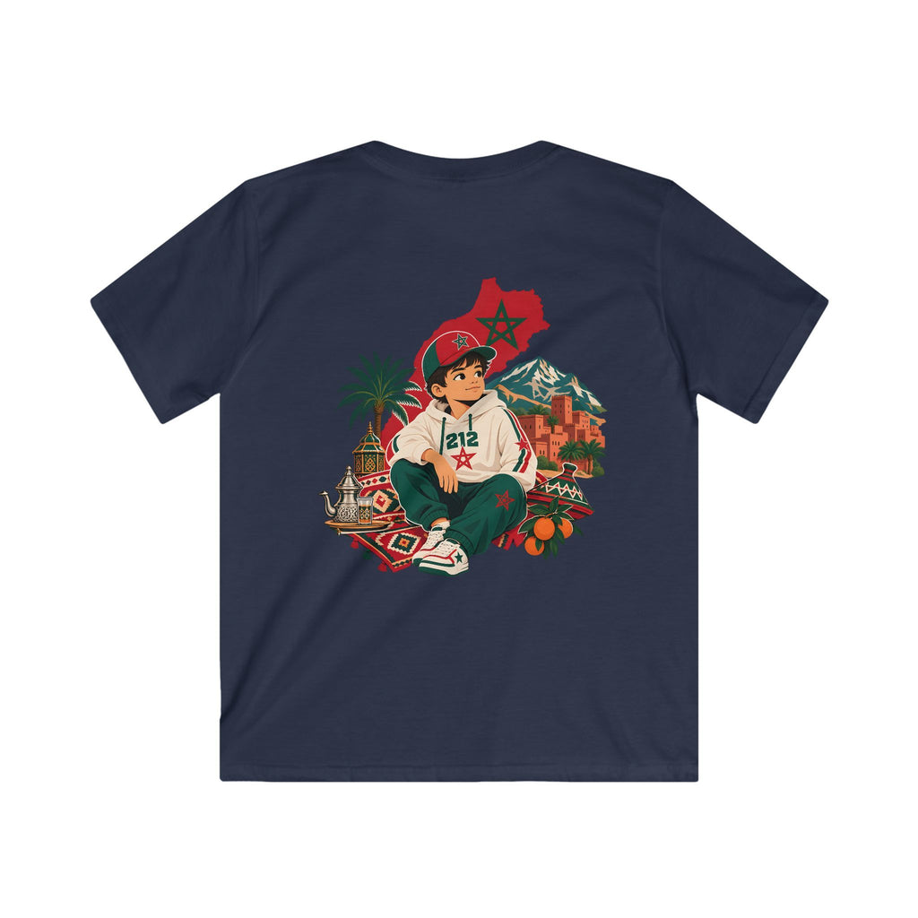 T-shirt enfant marocain — 212 Alhamdulillah