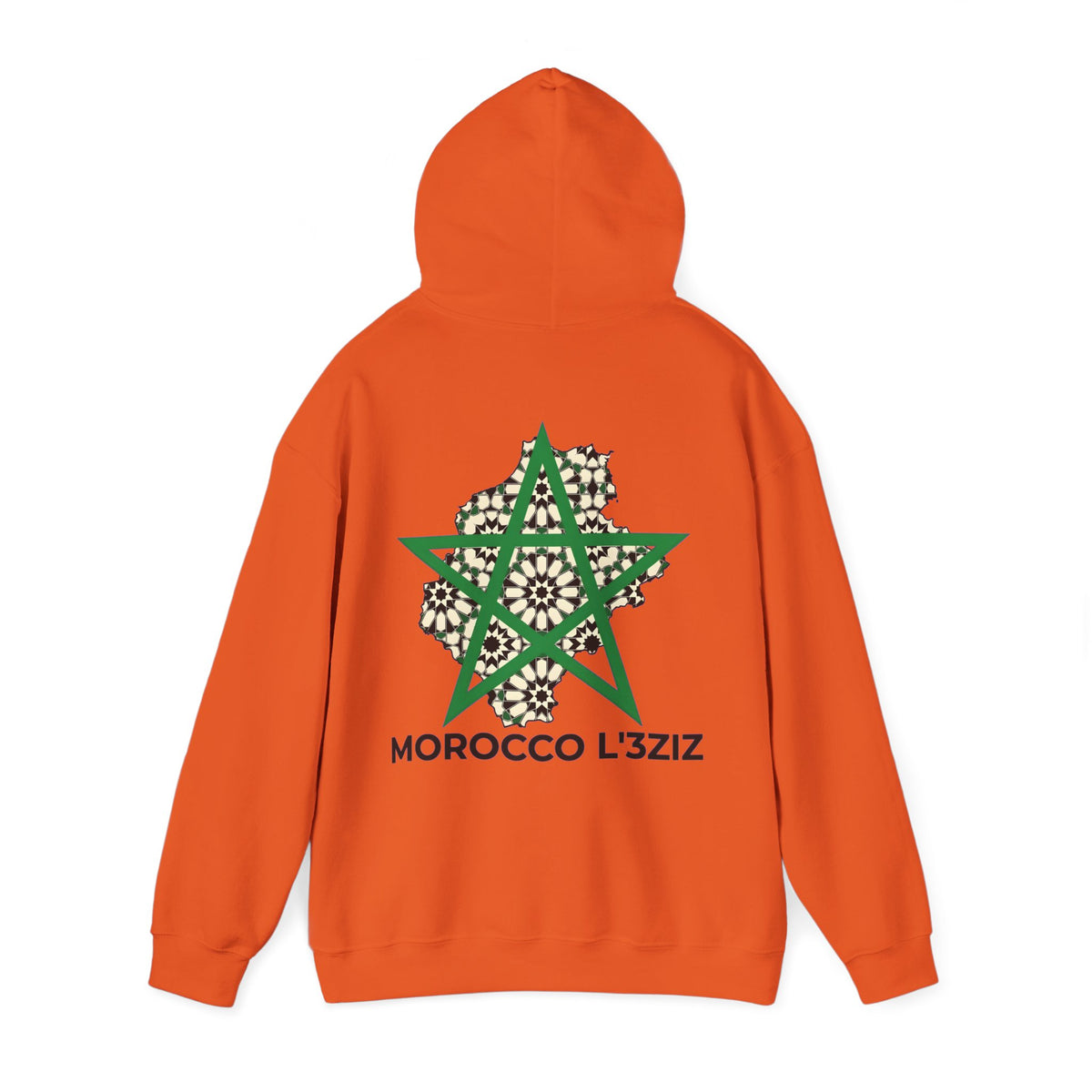 Sweat à capuche L’3ziz – Étoile et mosaïque marocaine - LUMÏA