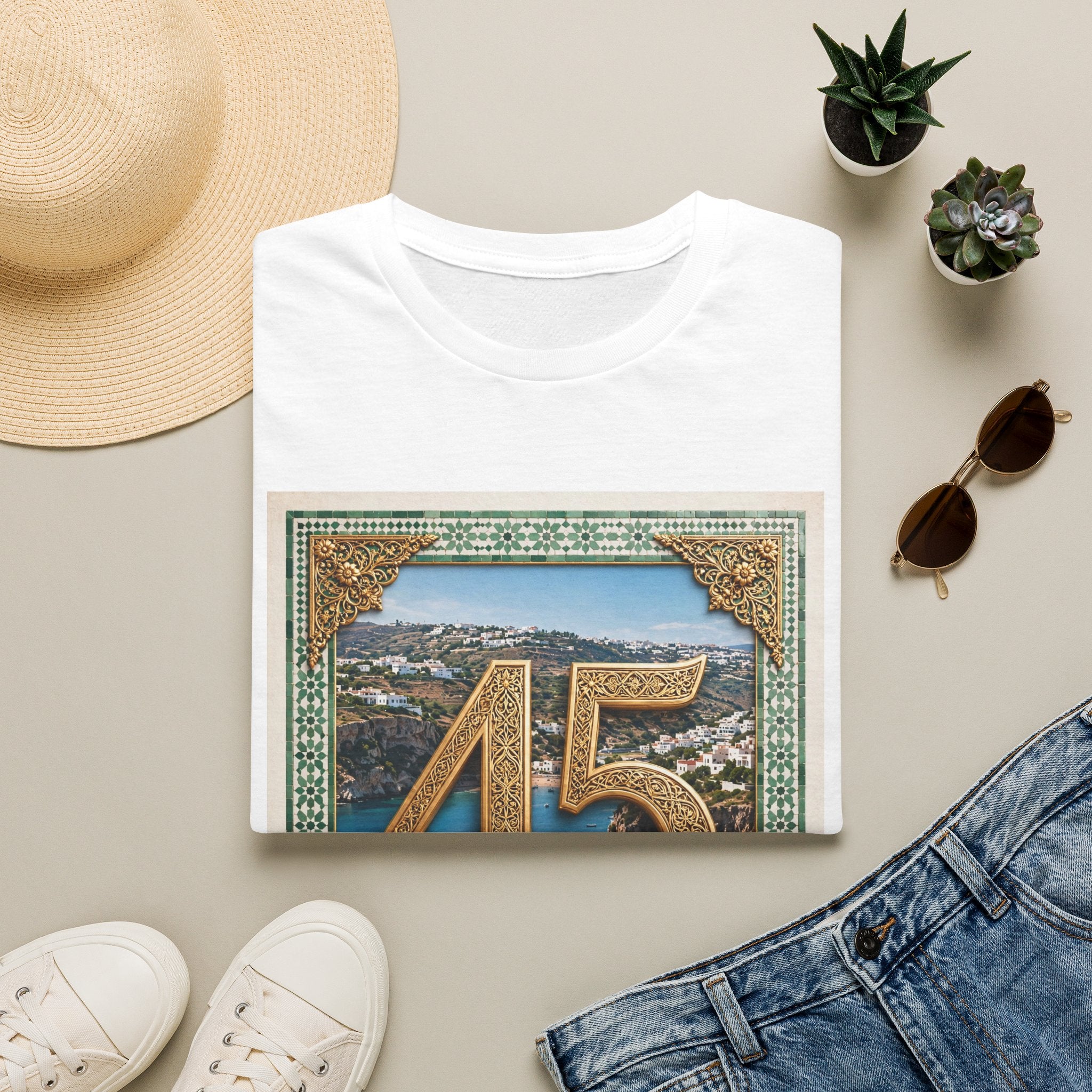 45 Al Hoceima Morocco Vintage Travel T-Shirt