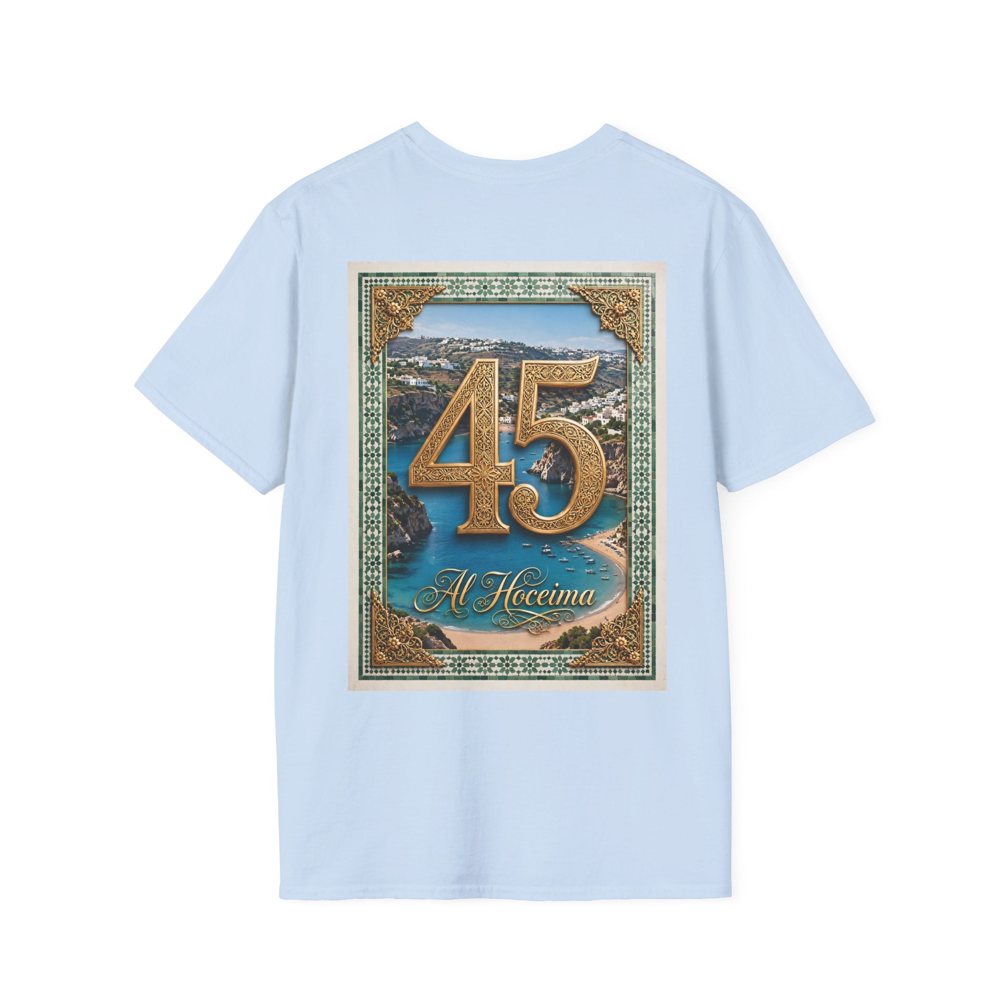 45 Al Hoceima Morocco Vintage Travel T-Shirt - LUMÏA