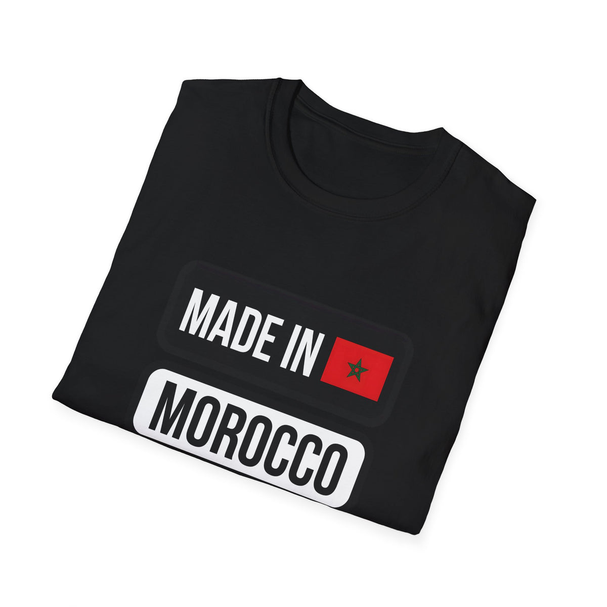 T-shirt « Made in Morocco » — motif N’Moutou Bel 3in, fierté marocaine