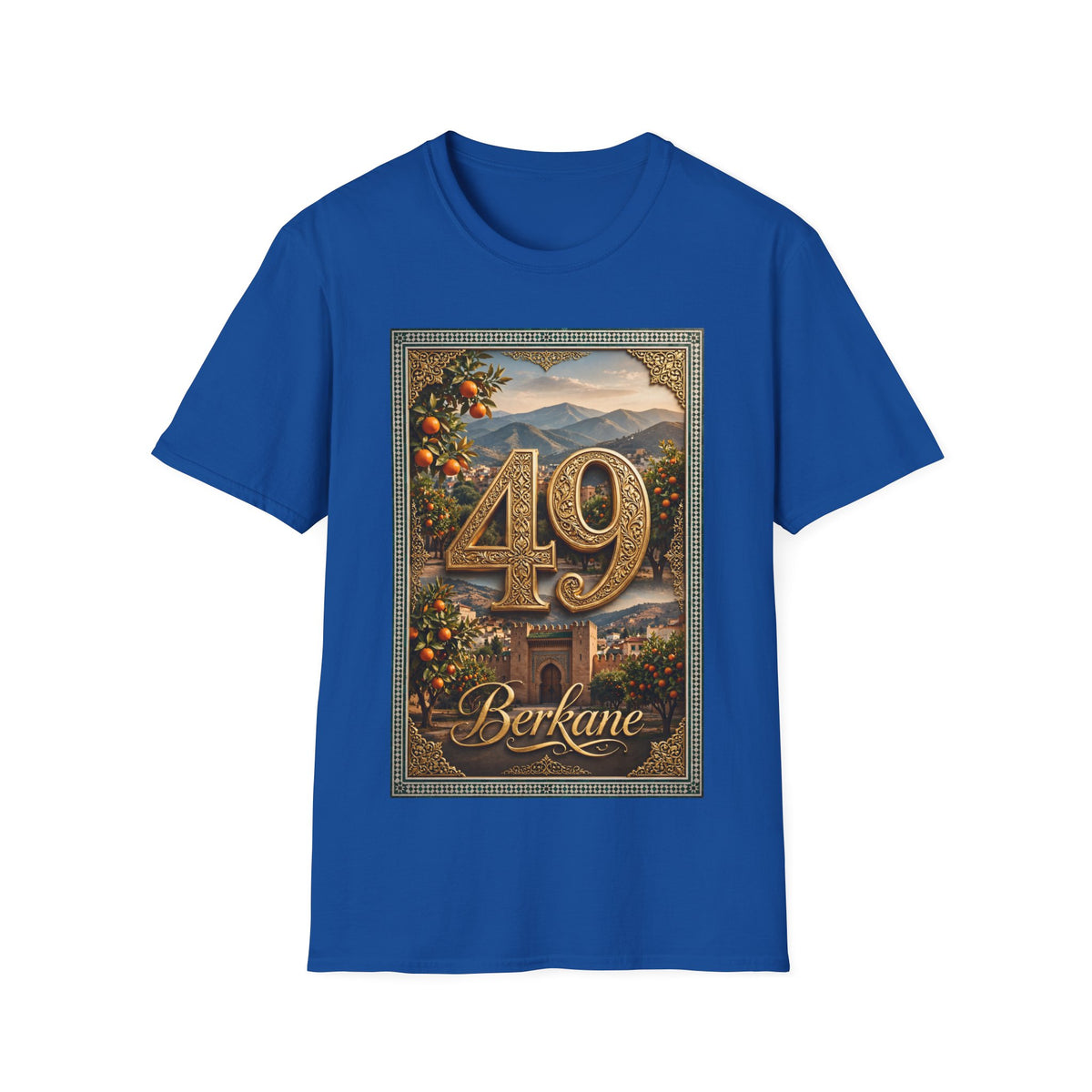 Vintage Floral Number T‑Shirt — Personalized 40/49 Birthday Tee - LUMÏA