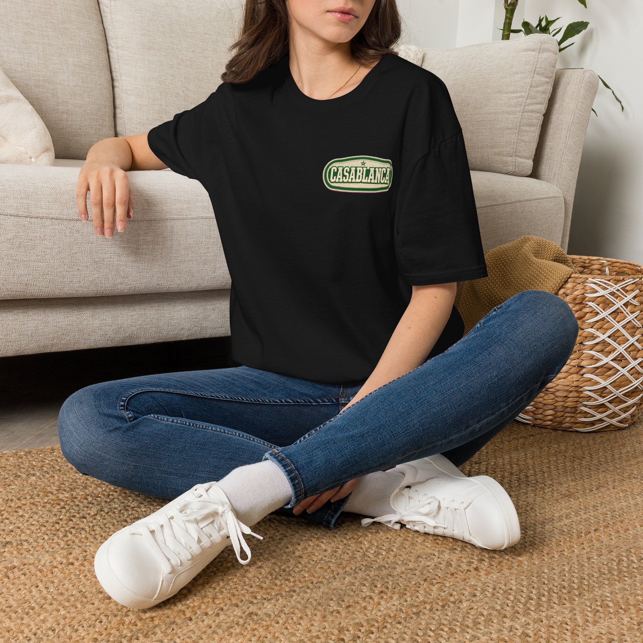 T-Shirt Logo Vintage Casablanca - LUMÏA