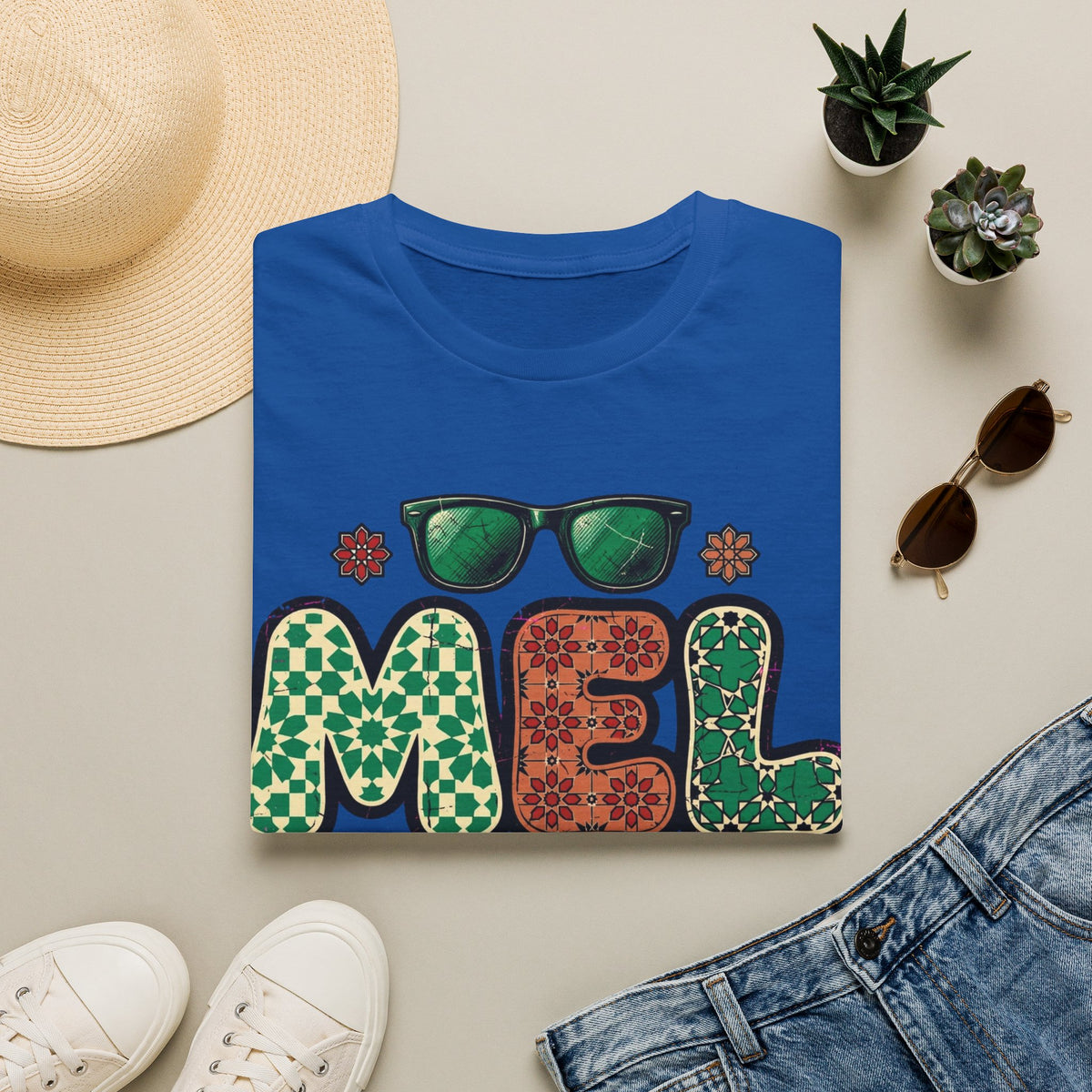 Mel Mexico T-Shirt — Retro Floral Mexico Graphic Tee - LUMÏA