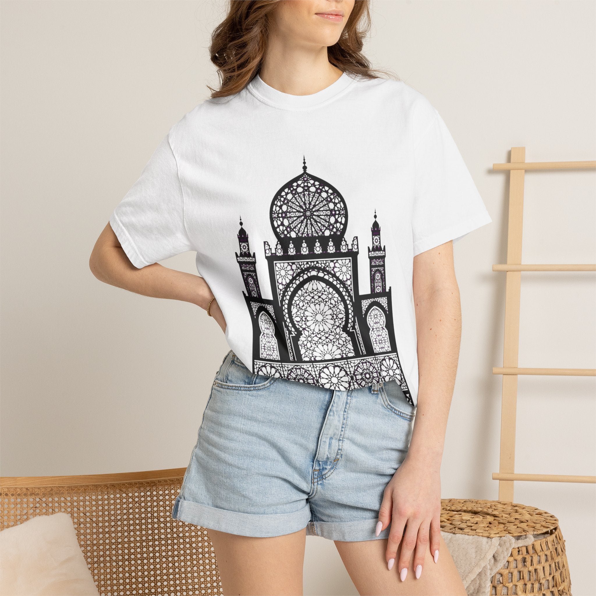 Mandala Mosque Graphic T-Shirt