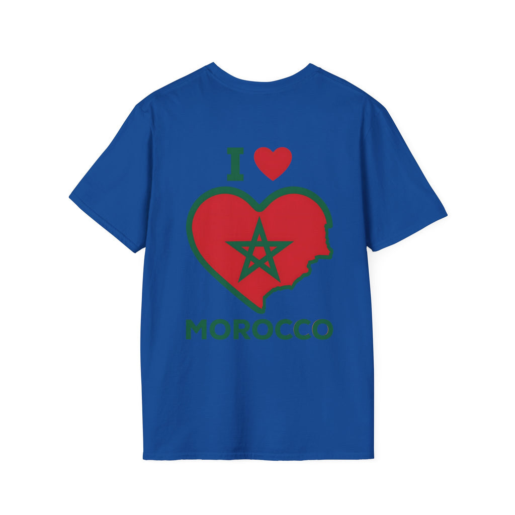 I Love Morocco Heart T-Shirt — Casual Travel Souvenir Tee