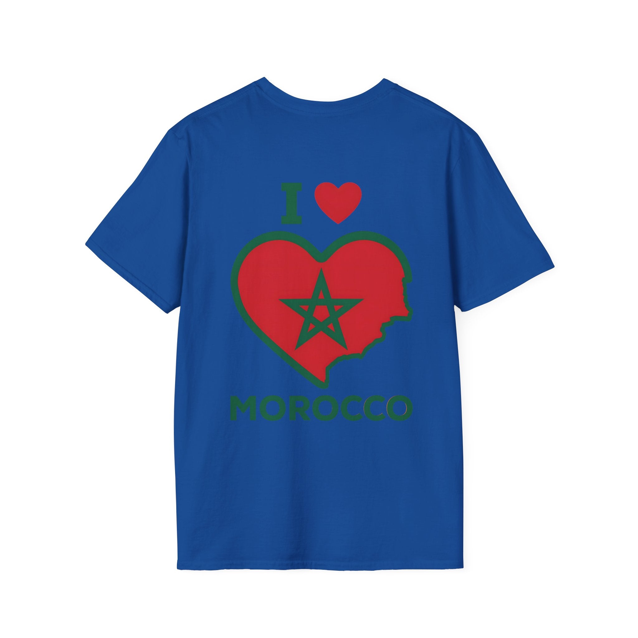 I Love Morocco Heart T-Shirt — Casual Travel Souvenir Tee