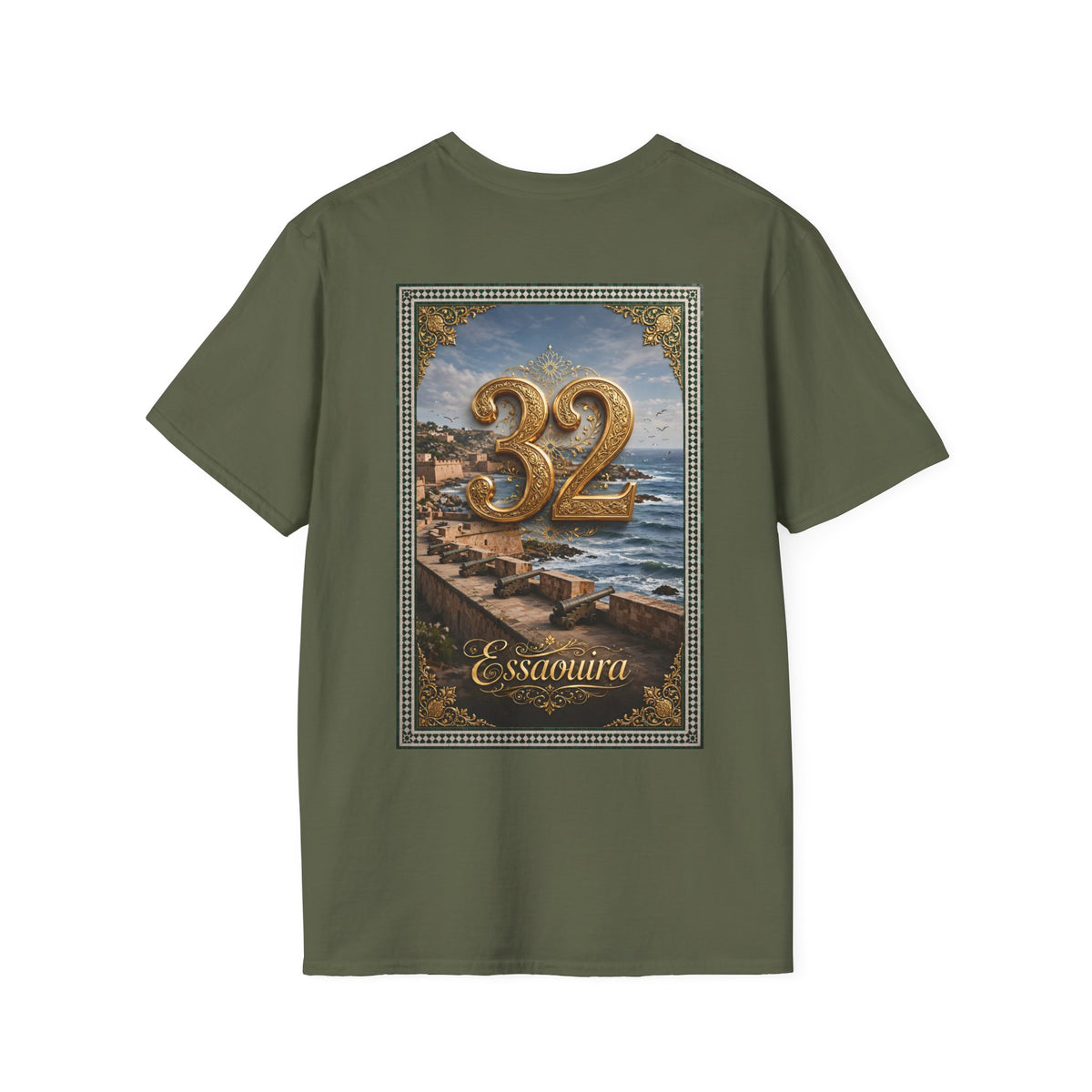 T-Shirt — Vintage '32' Seaside Graphic Tee (Escondida) - LUMÏA