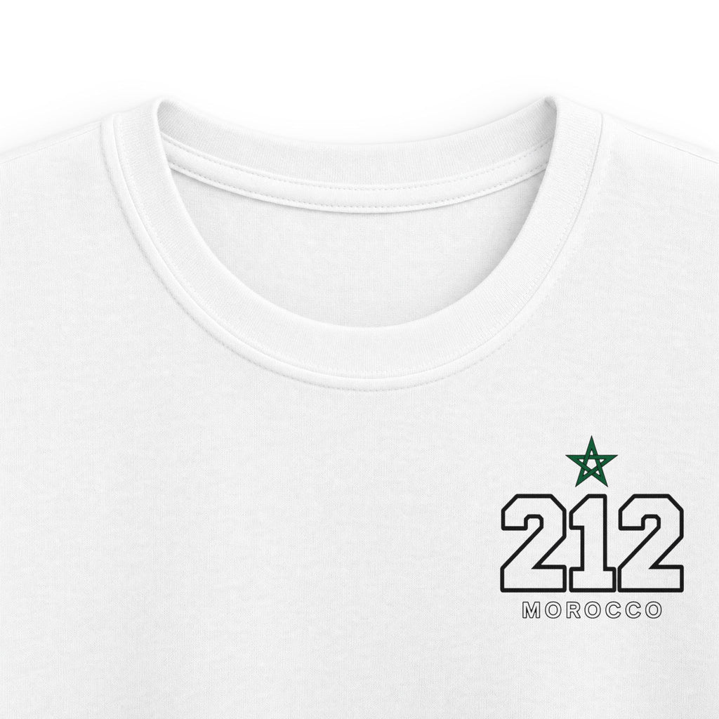T-shirt enfant marocain — Illustration Casablanca 212