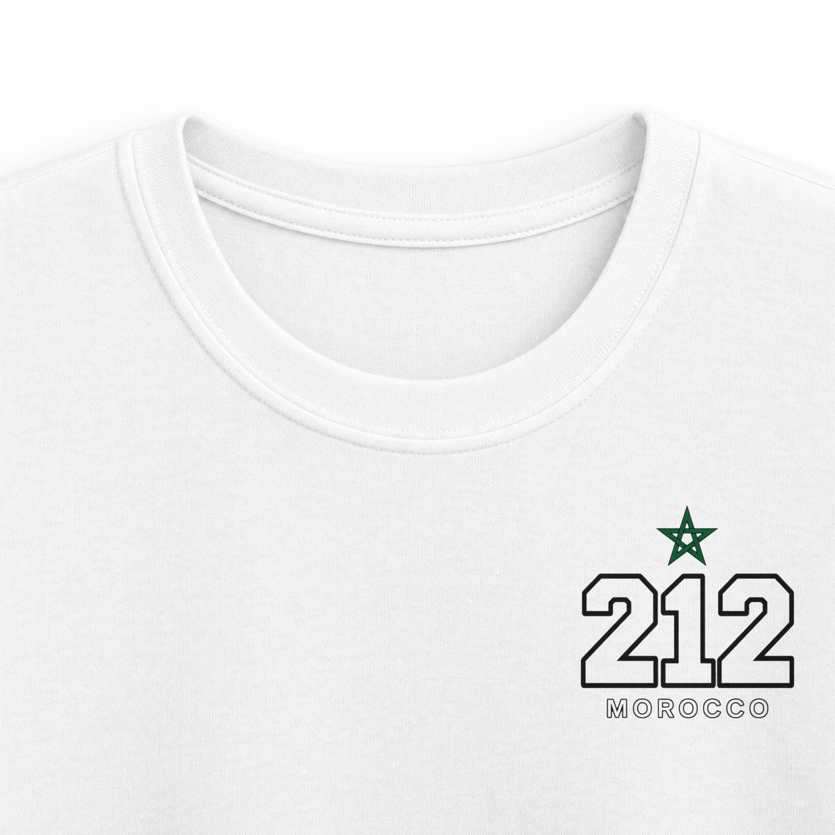 T-shirt enfant marocain — Illustration Casablanca 212