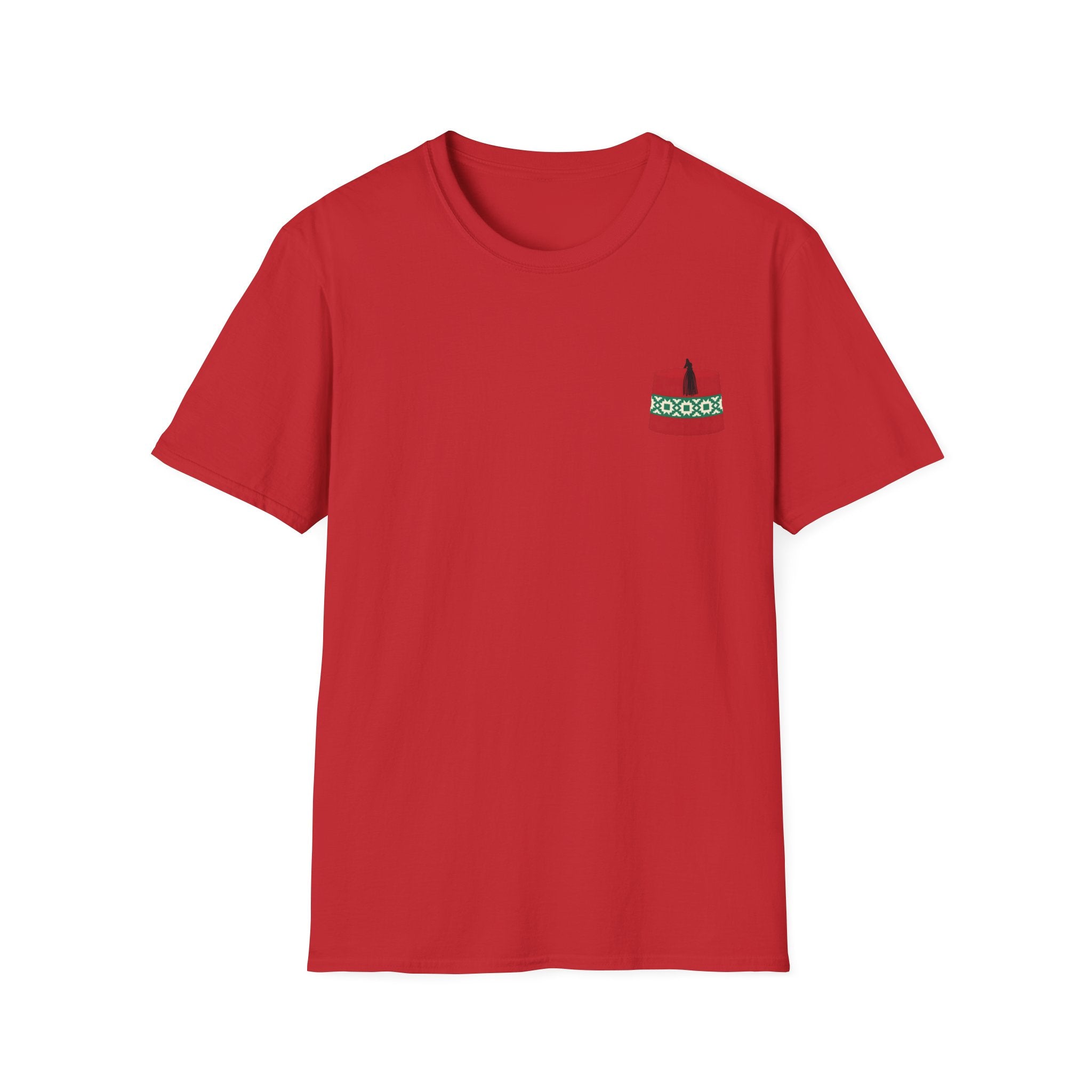 T-shirt Timbre Maroc — Carte du Maroc vintage