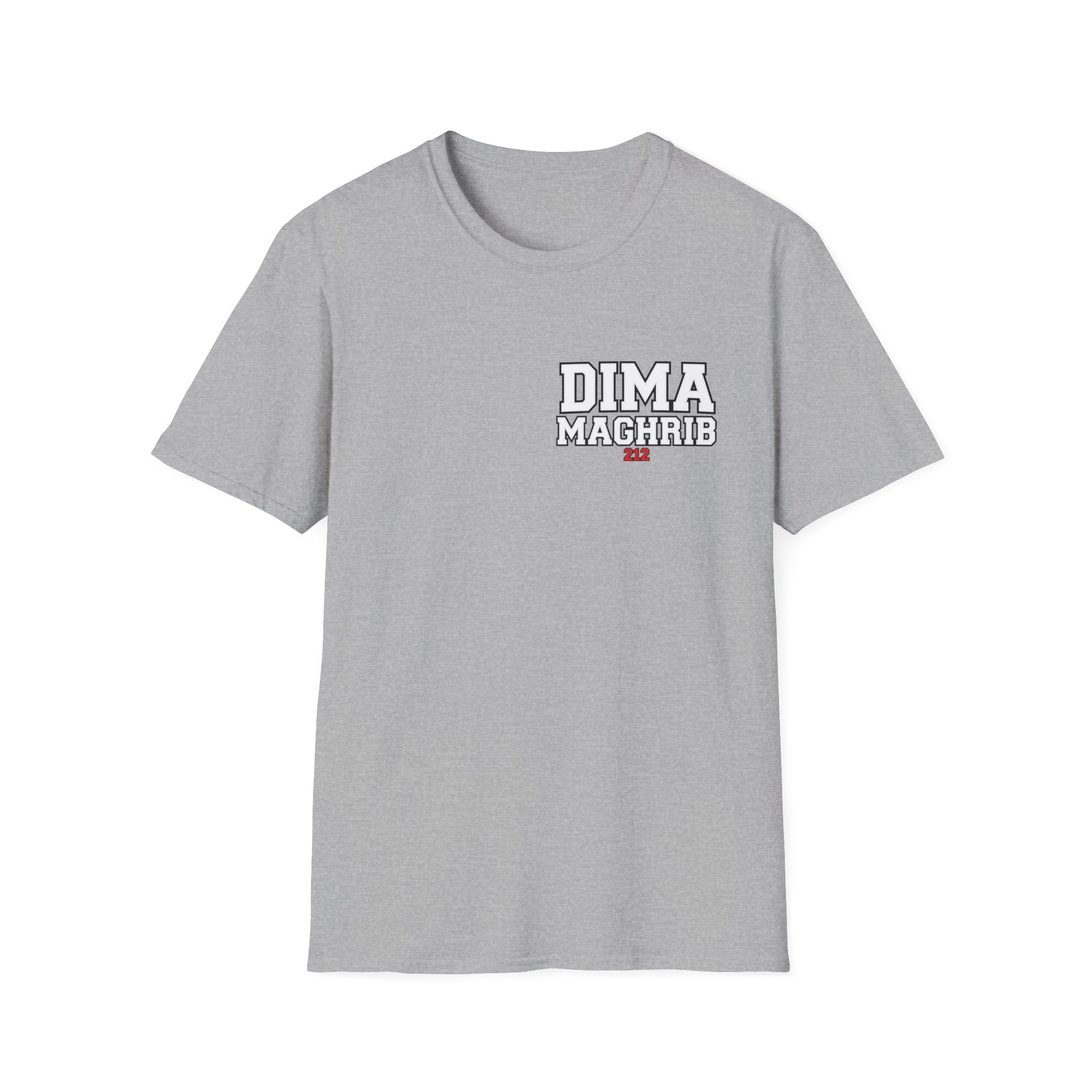 Dima Maghrib Graphic T-Shirt — Casual College-Style Tee