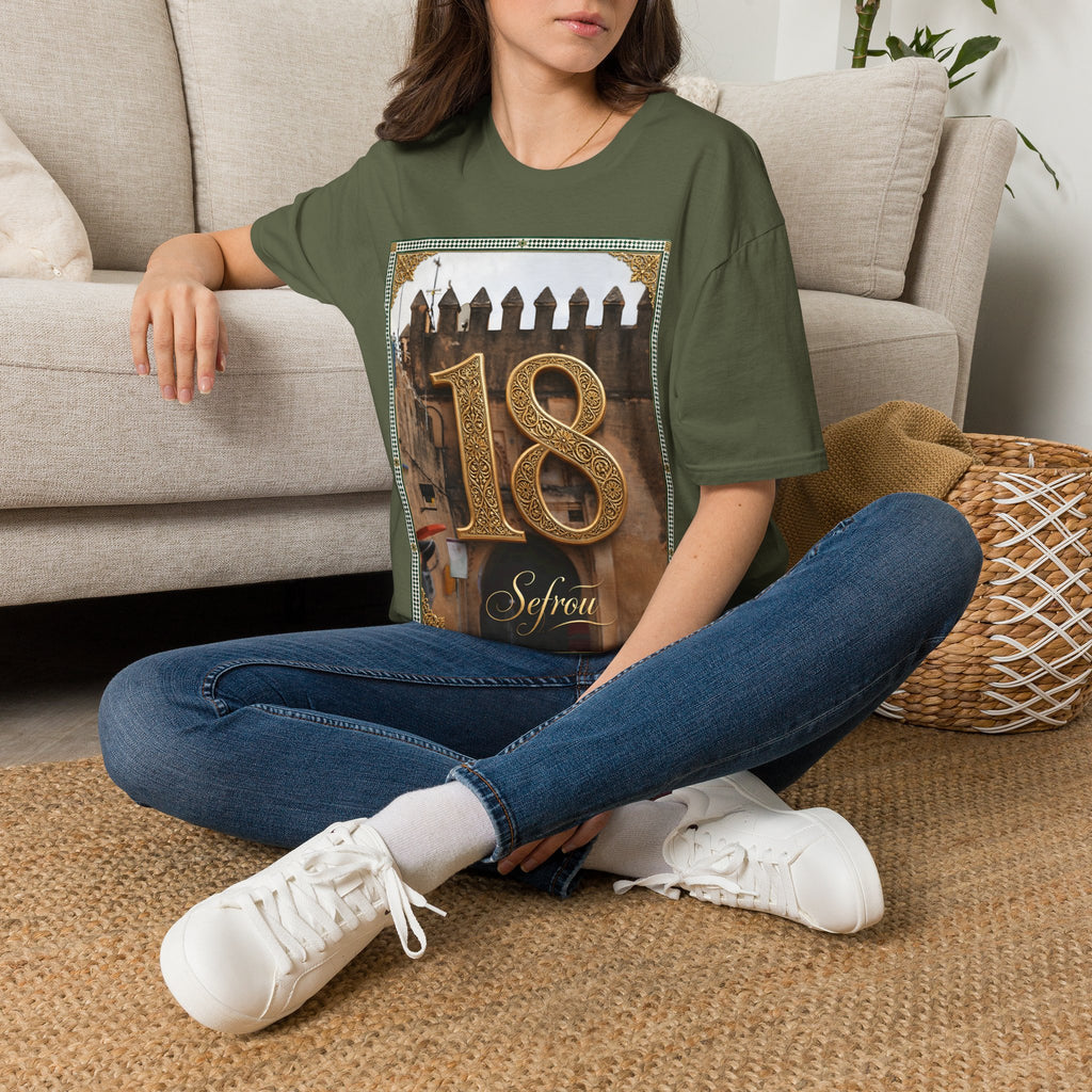 18th Birthday Tee — Elegant Gold Number Birthday T-Shirt - LUMÏA