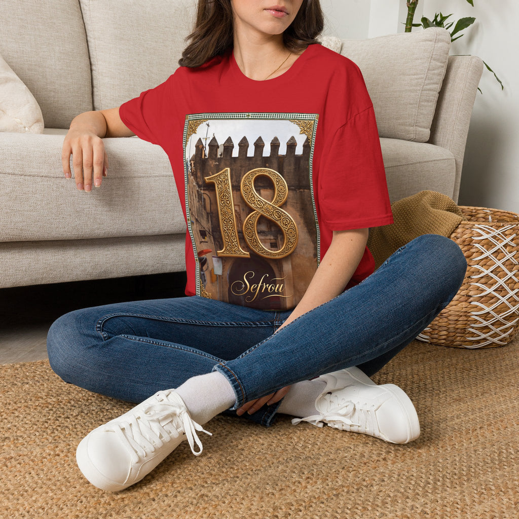 18th Birthday Tee — Elegant Gold Number Birthday T-Shirt - LUMÏA