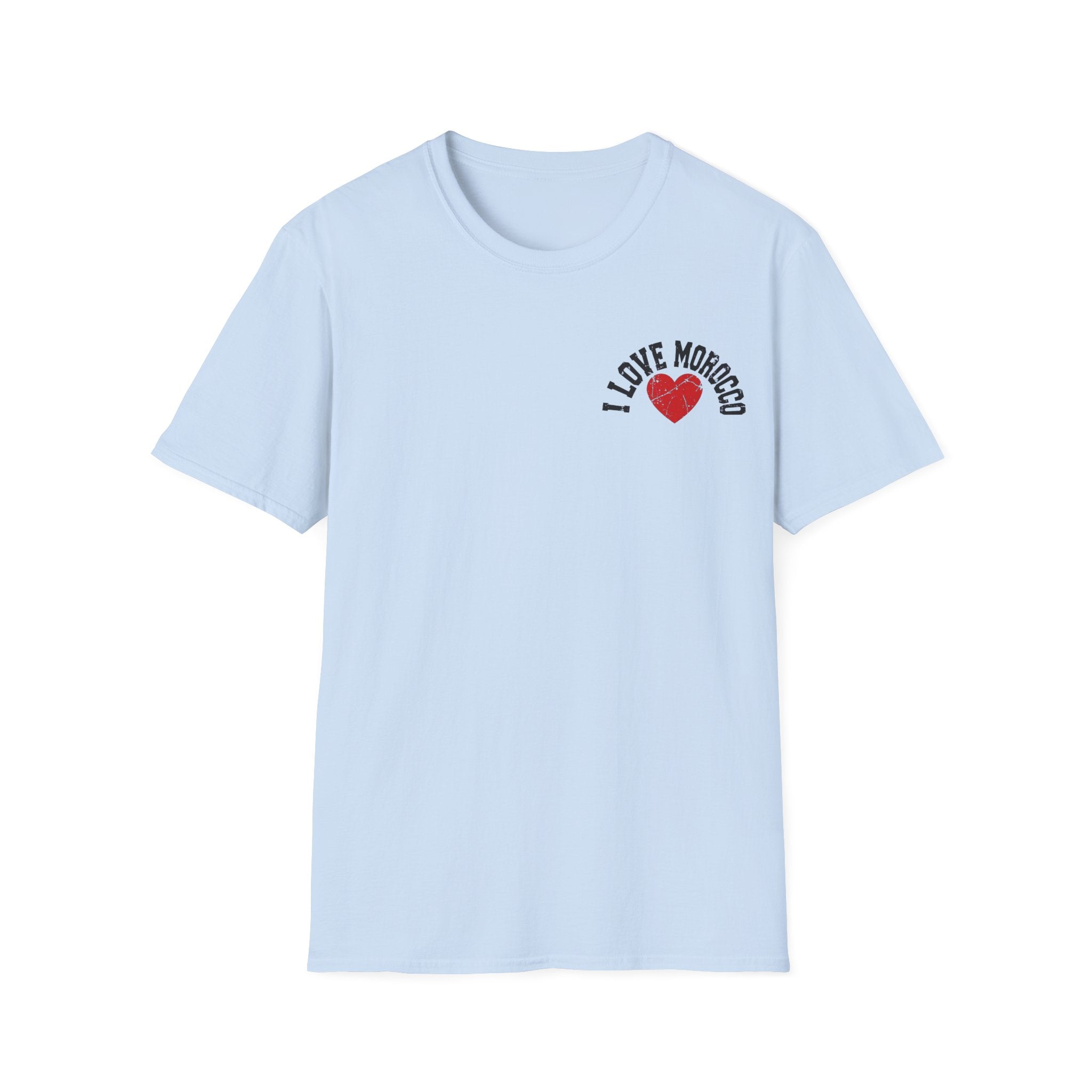 I Love Morocco Heart T-Shirt — Casual Travel Souvenir Tee