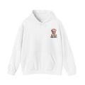 Cute Teddy Bear Hoodie — Floral Bow Plush Back Print - LUMÏA