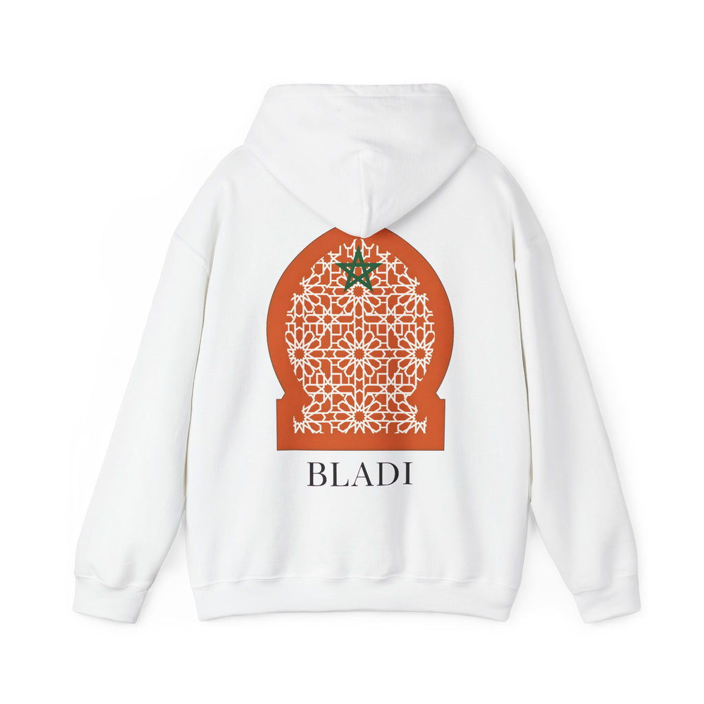 Sweat à capuche Bladi – Étoile et arche aux motifs marocains - LUMÏA
