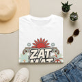 ZAT MAT VAT Graphic T-Shirt — Retro Sun & Palm Beach Vibe Tee