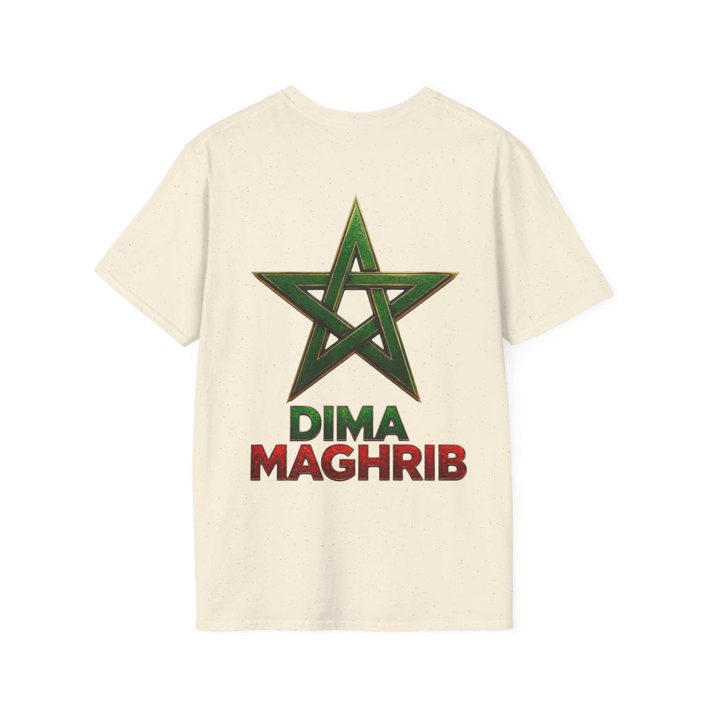 Moroccan Royal Crest Chest Logo T‑Shirt