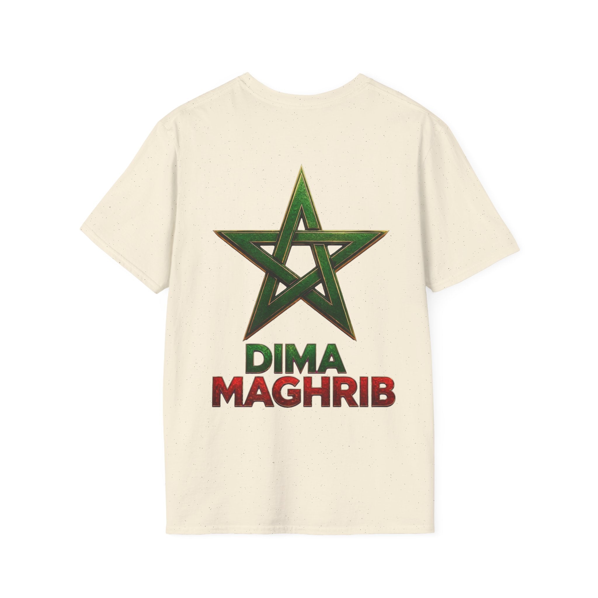 Moroccan Royal Crest Chest Logo T‑Shirt