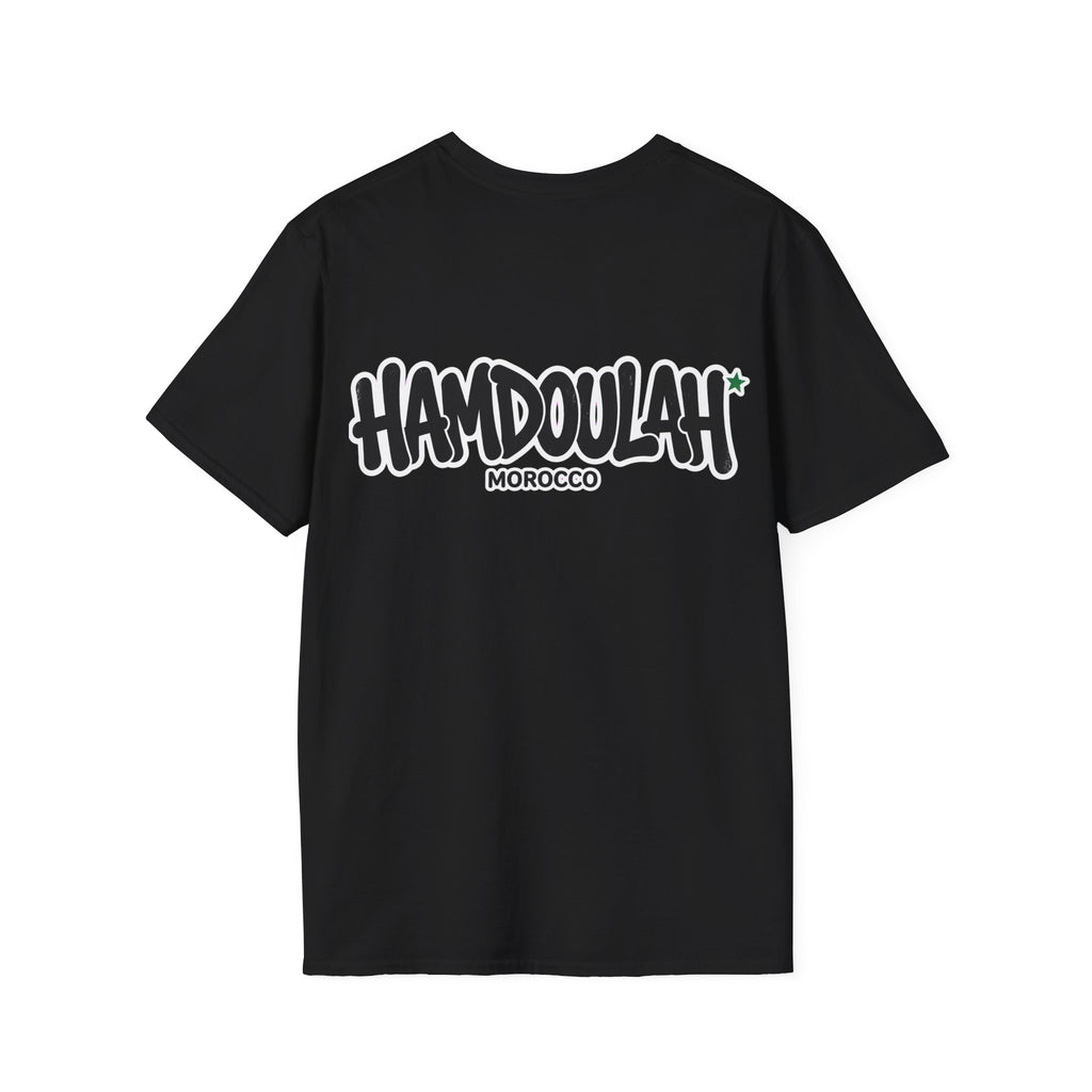 La Bass3lik Graphic T-Shirt — Moroccan Streetwear Chest Logo