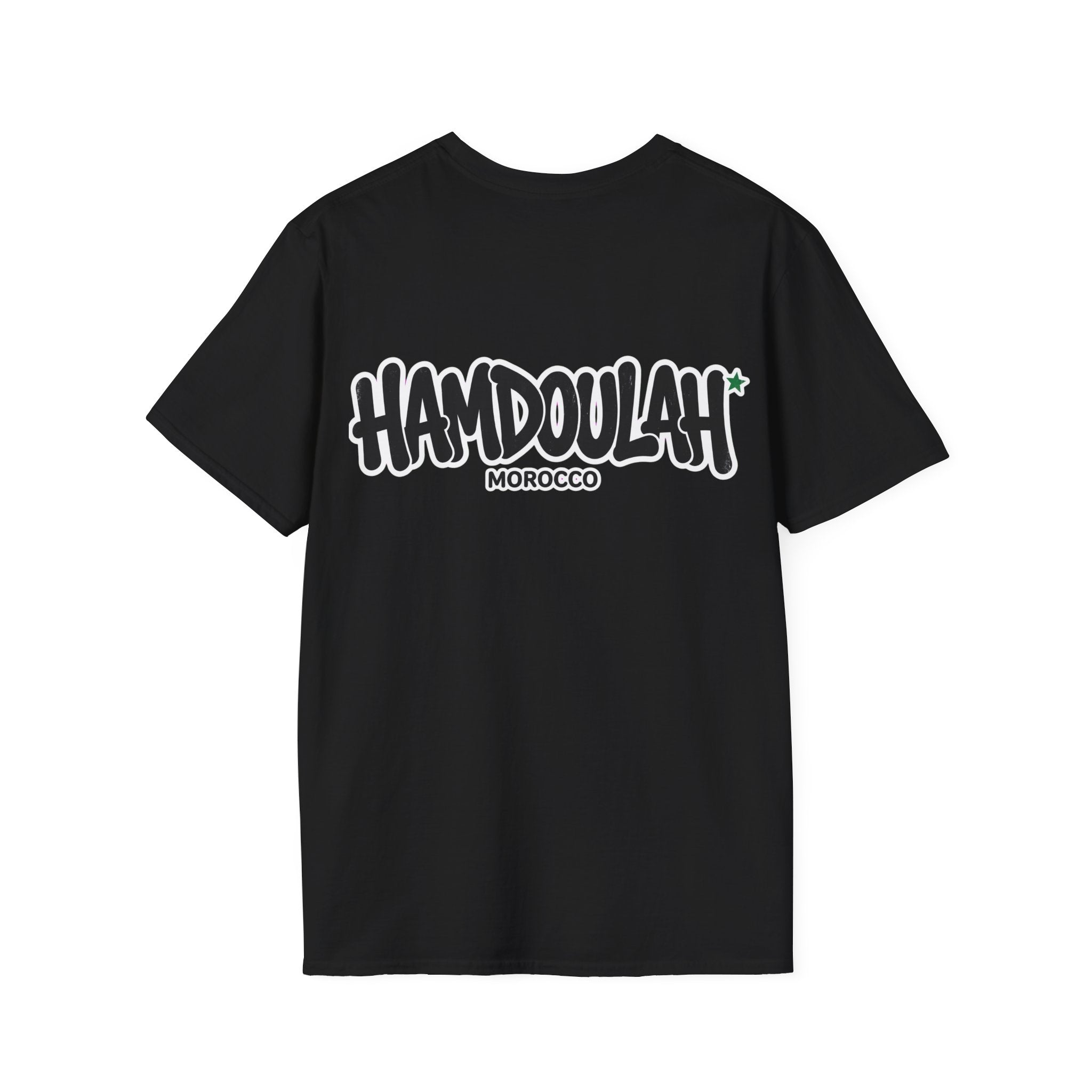La Bass3lik Graphic T-Shirt — Moroccan Streetwear Chest Logo