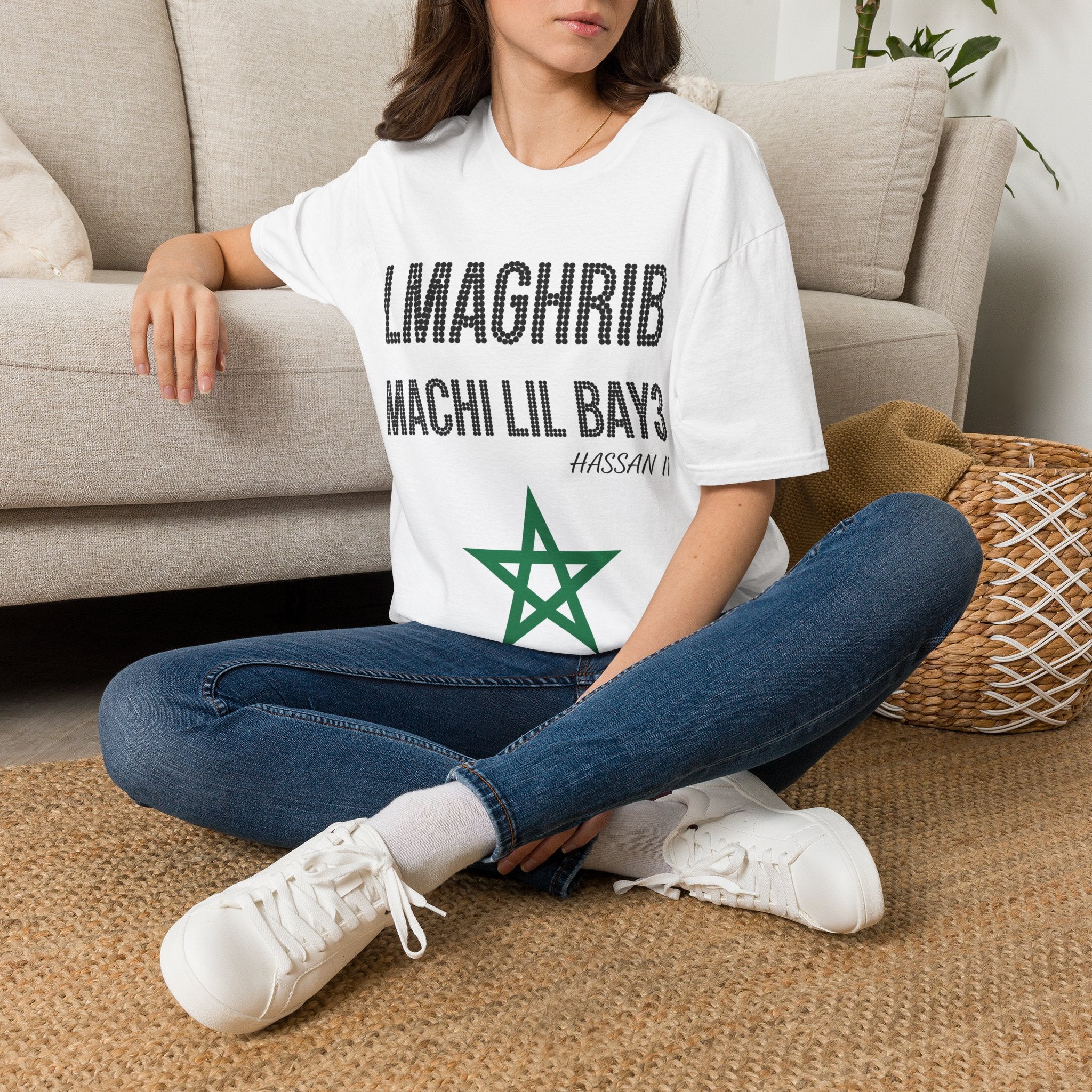 Moroccan Archway T-Shirt — Palm & Mosaic Graphic Tee - LUMÏA