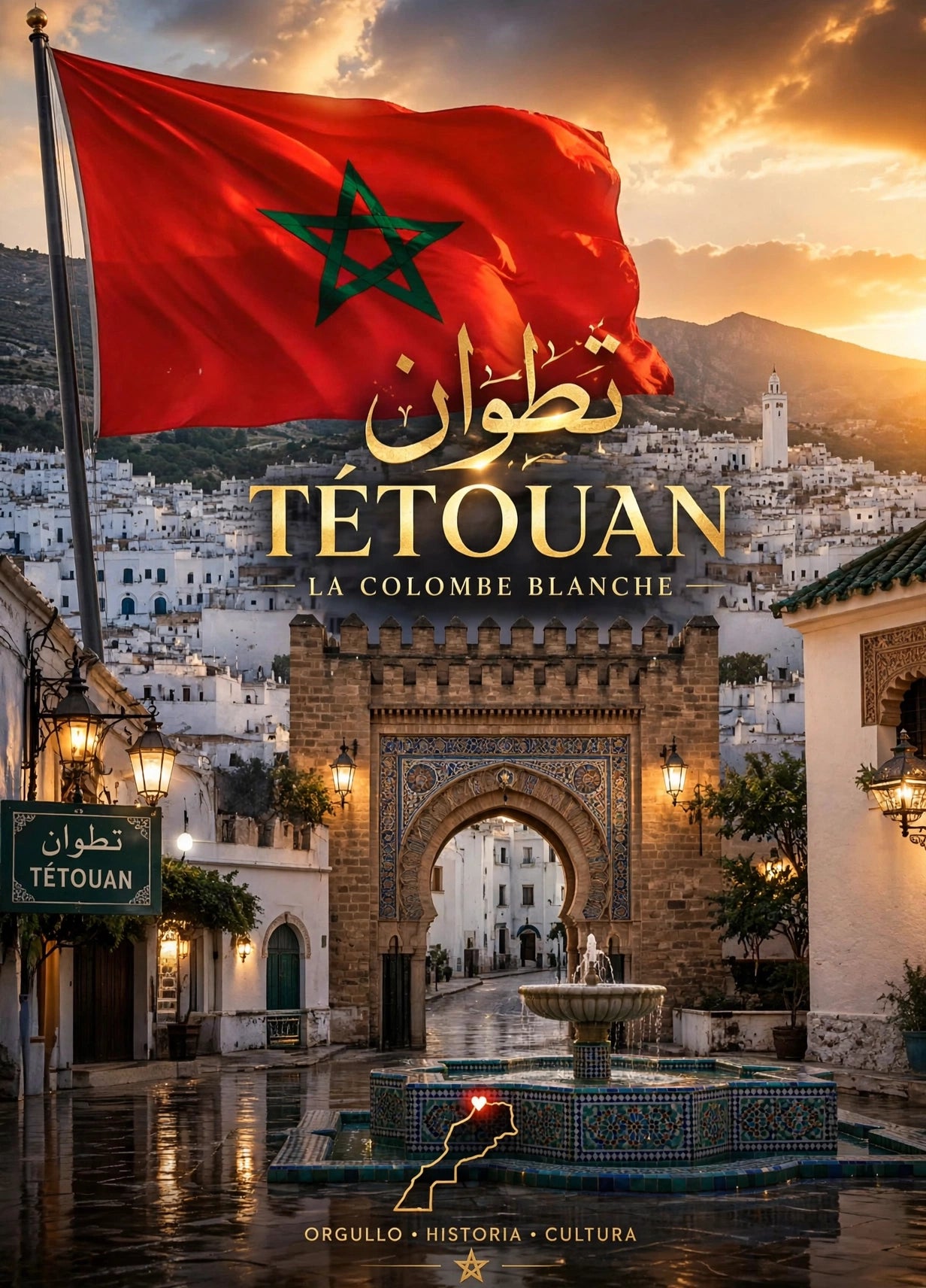 Affiches Villes du Maroc – Art Mural Marocain Premium