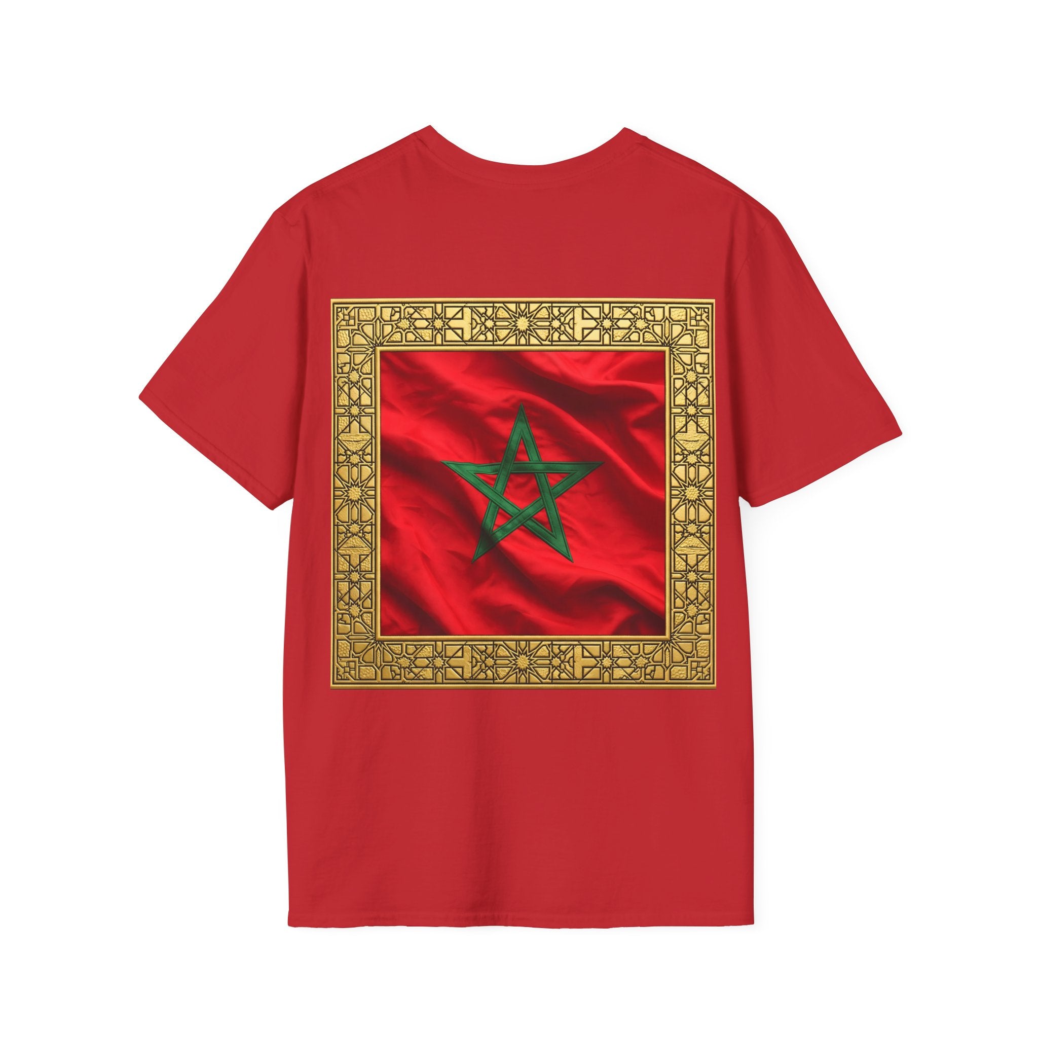 T-Shirt — Morocco 212 License Plate Minimal Tee