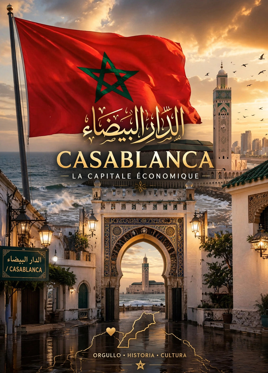 Affiches Villes du Maroc – Art Mural Marocain Premium
