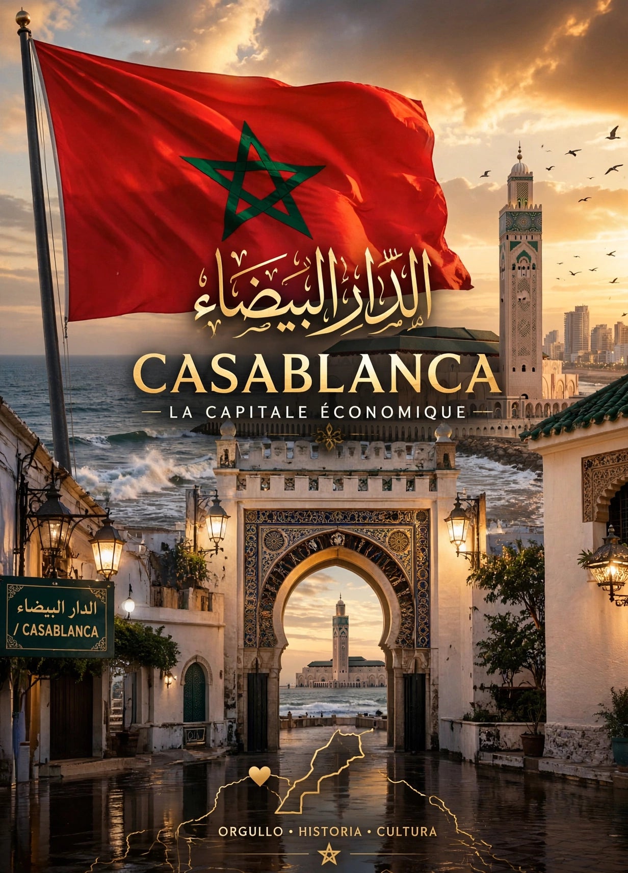 Affiches Villes du Maroc – Art Mural Marocain Premium