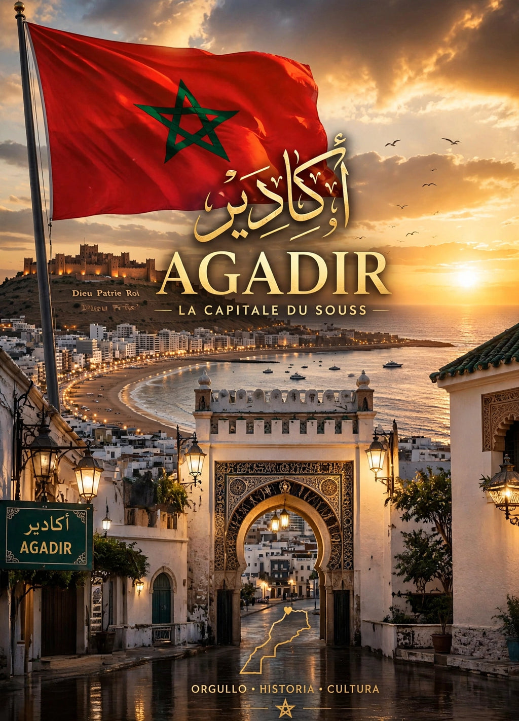 Affiches Villes du Maroc – Art Mural Marocain Premium