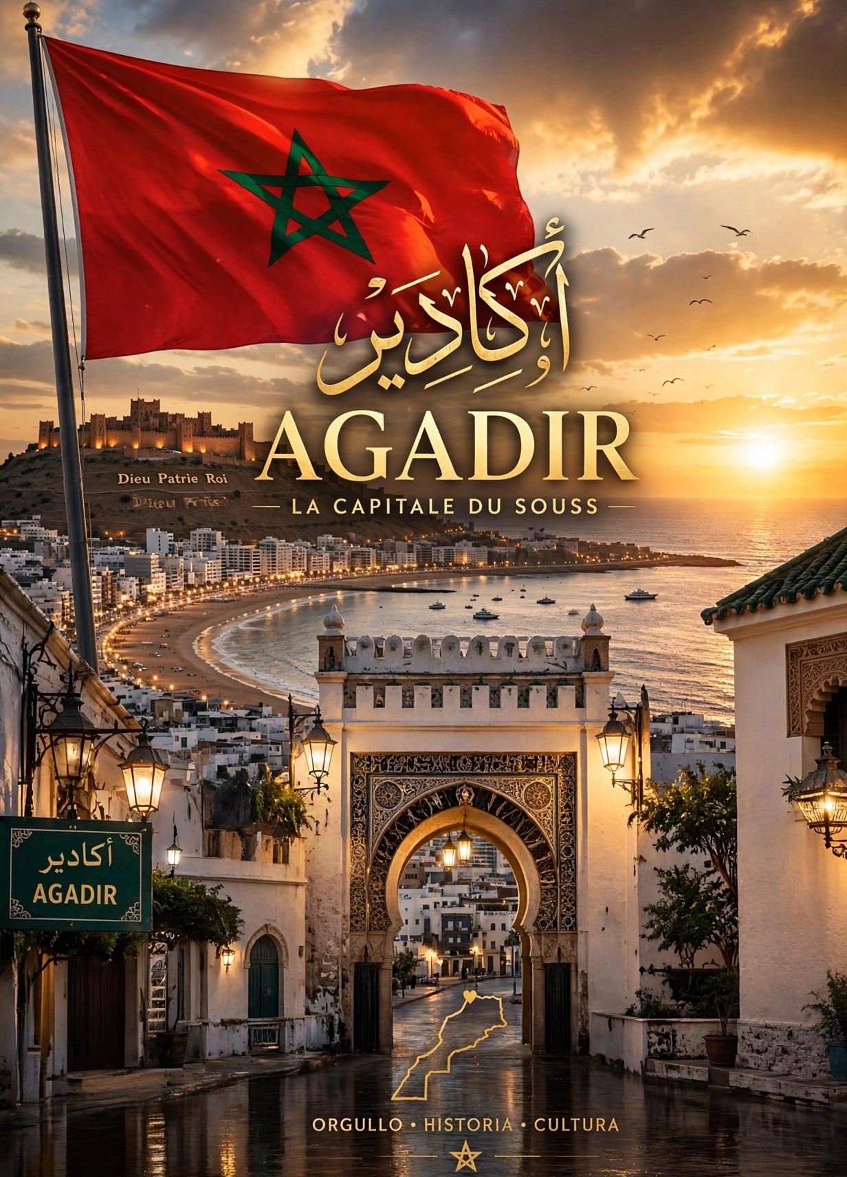 Affiches Villes du Maroc – Art Mural Marocain Premium