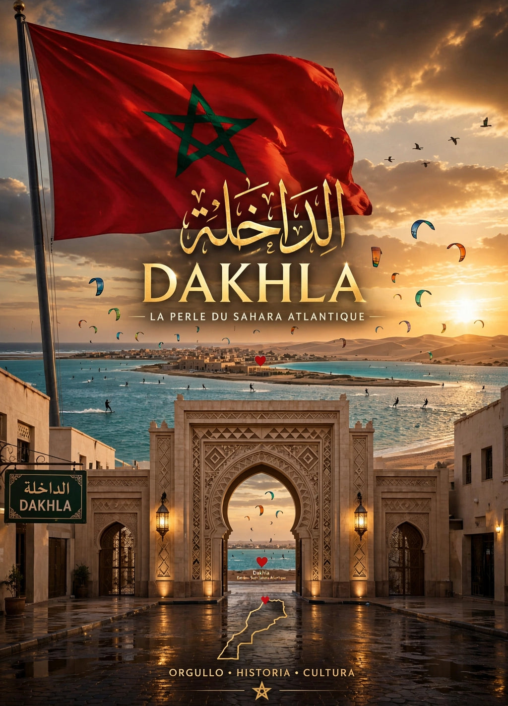 Affiches Villes du Maroc – Art Mural Marocain Premium