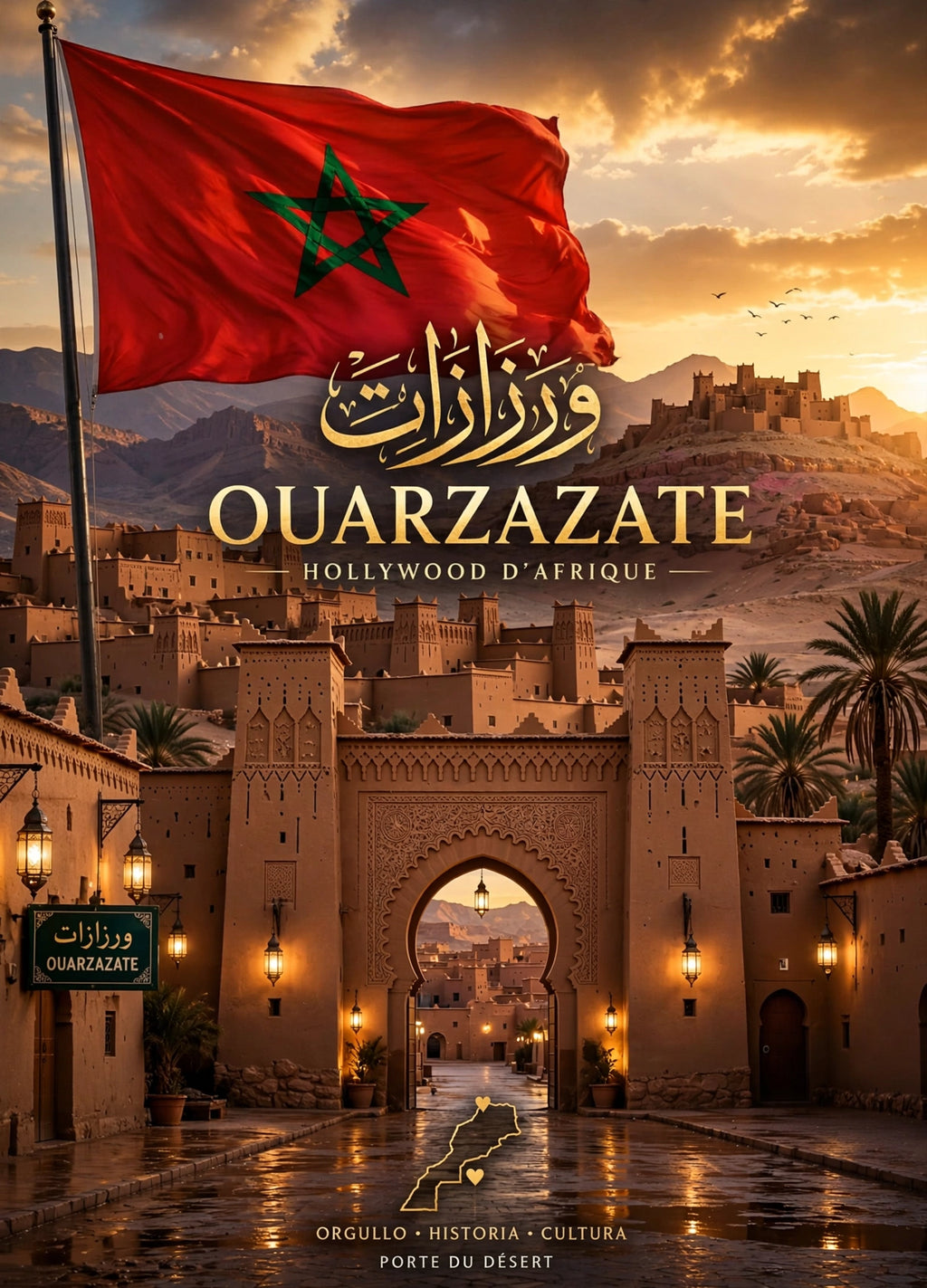 Affiches Villes du Maroc – Art Mural Marocain Premium