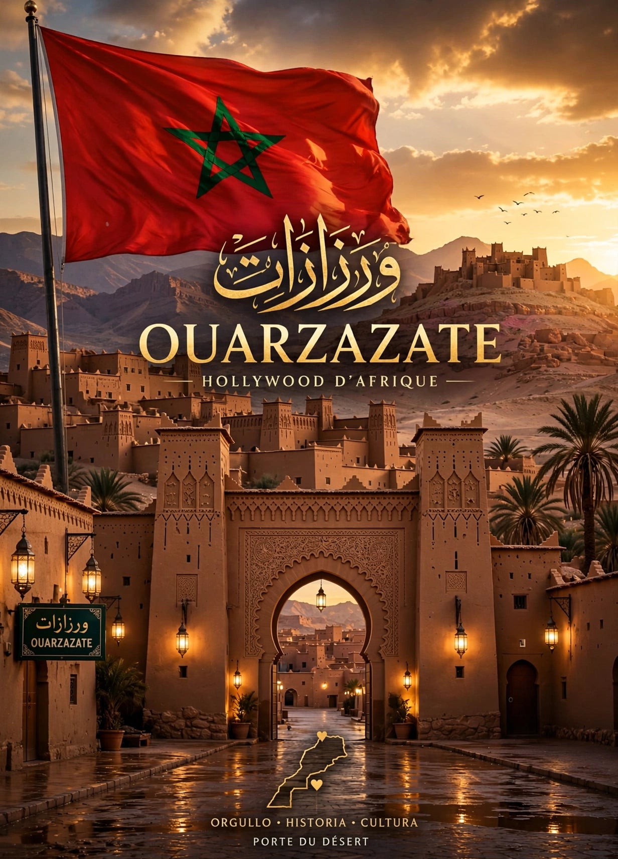 Affiches Villes du Maroc – Art Mural Marocain Premium