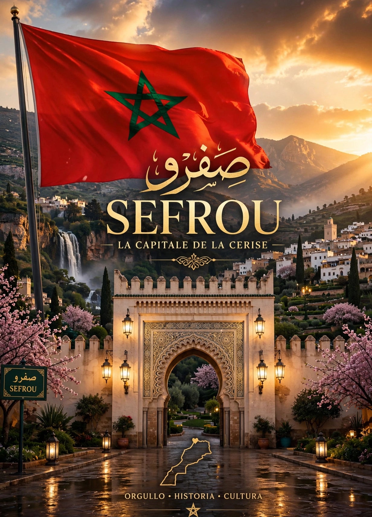 Affiches Villes du Maroc – Art Mural Marocain Premium