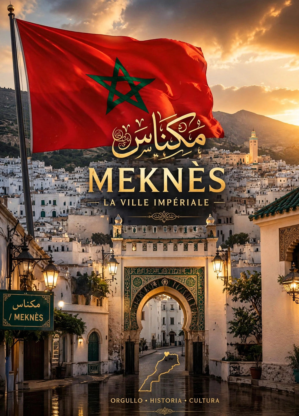 Affiches Villes du Maroc – Art Mural Marocain Premium