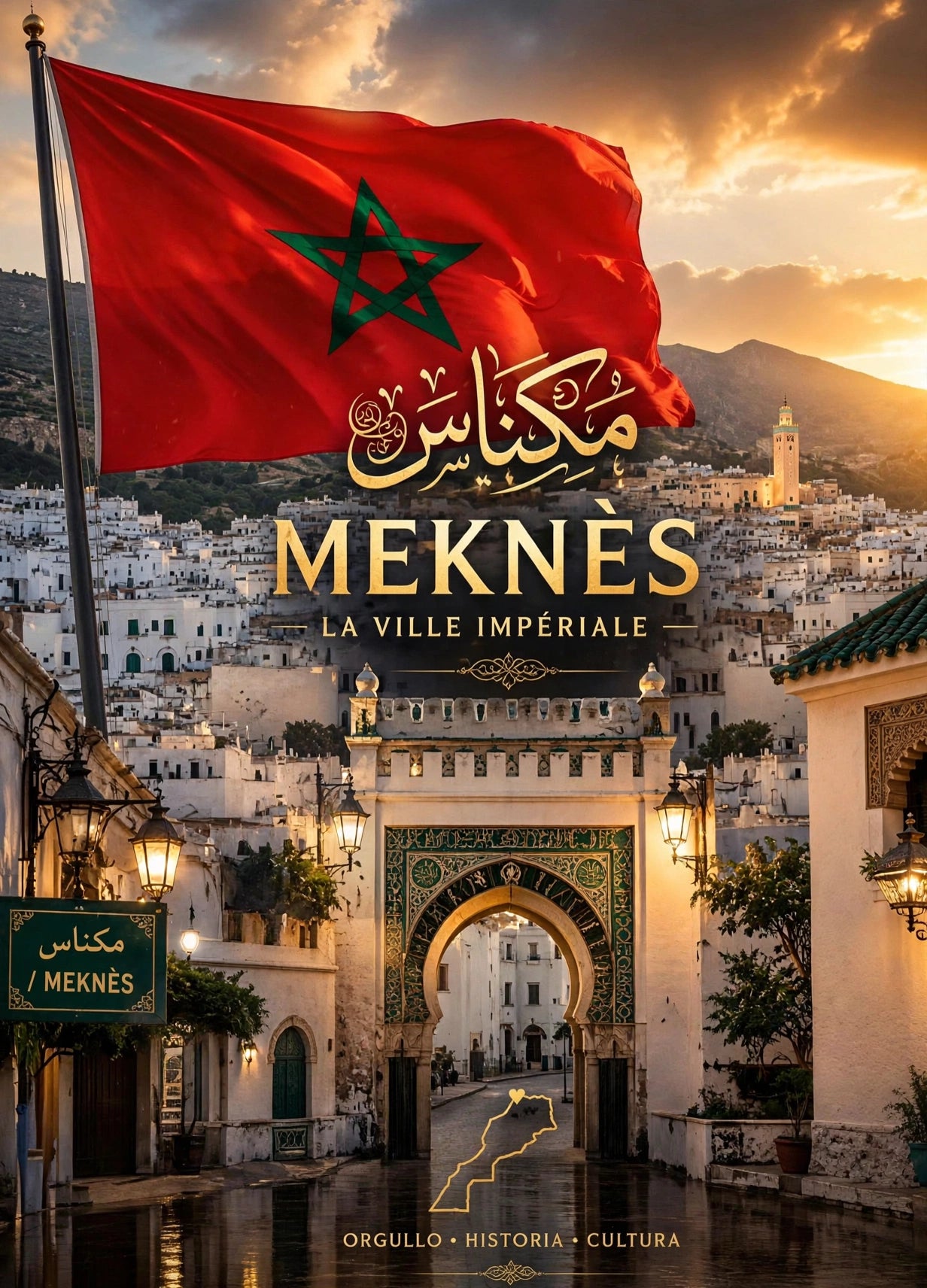 Affiches Villes du Maroc – Art Mural Marocain Premium