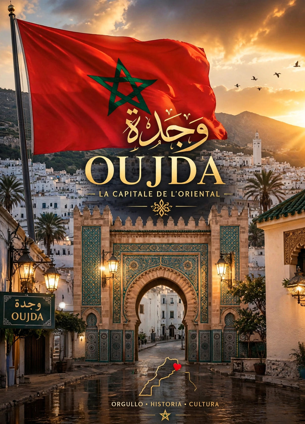 Affiches Villes du Maroc – Art Mural Marocain Premium