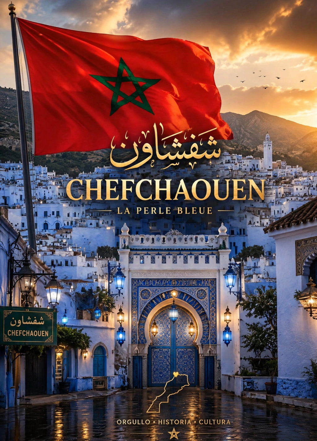 Affiches Villes du Maroc – Art Mural Marocain Premium