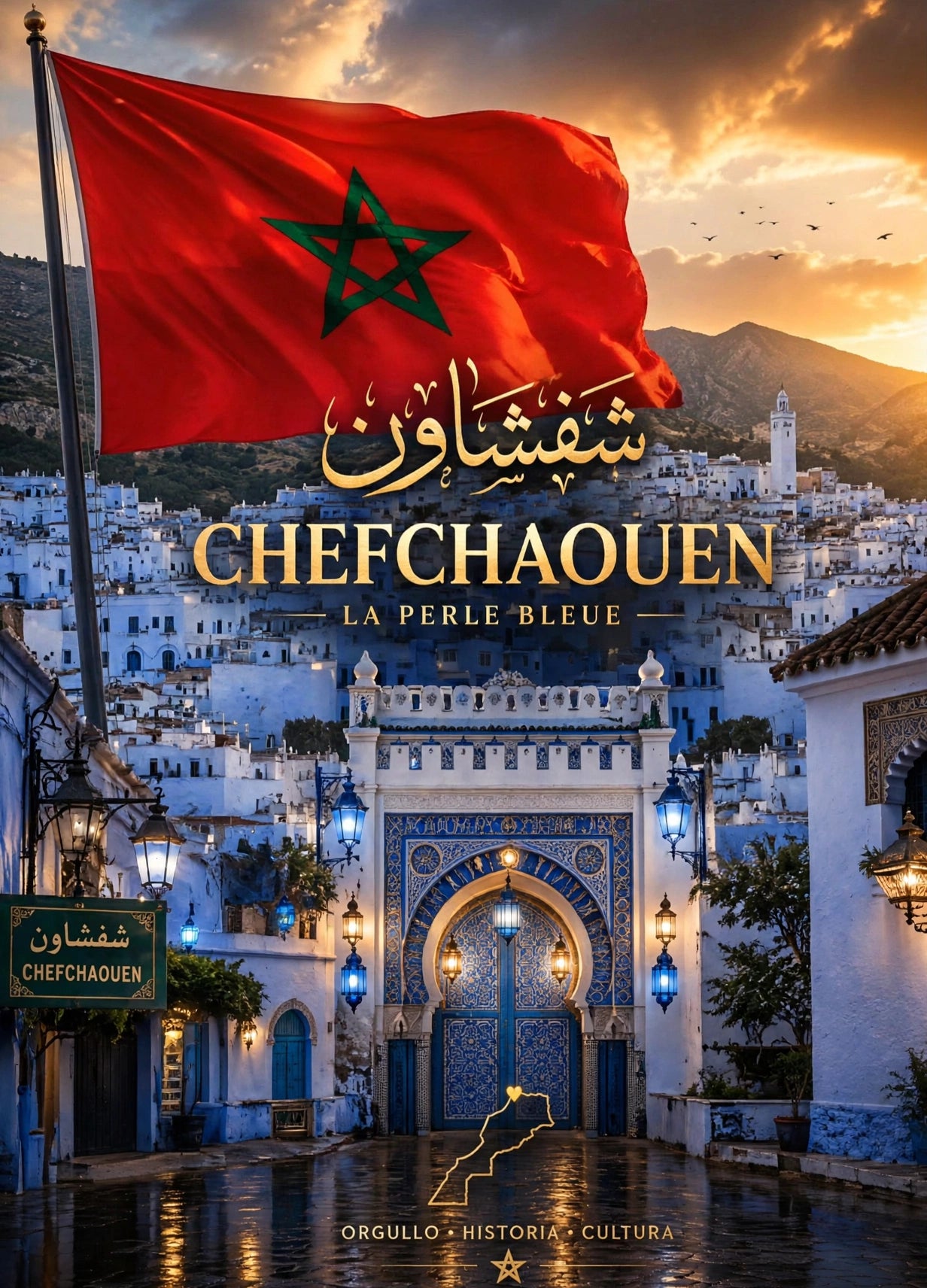 Affiches Villes du Maroc – Art Mural Marocain Premium