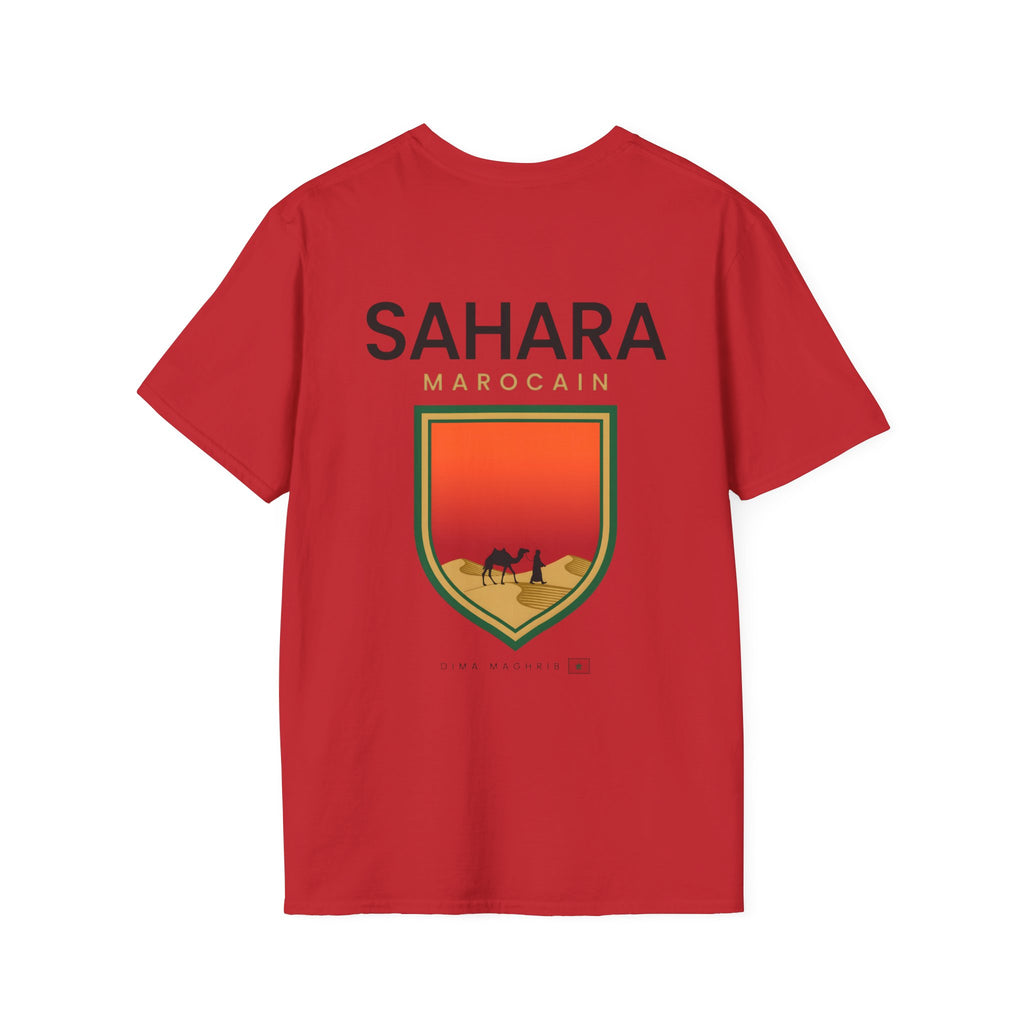 Sahara Sunset T-Shirt — Desert Shield Graphic Tee - LUMÏA