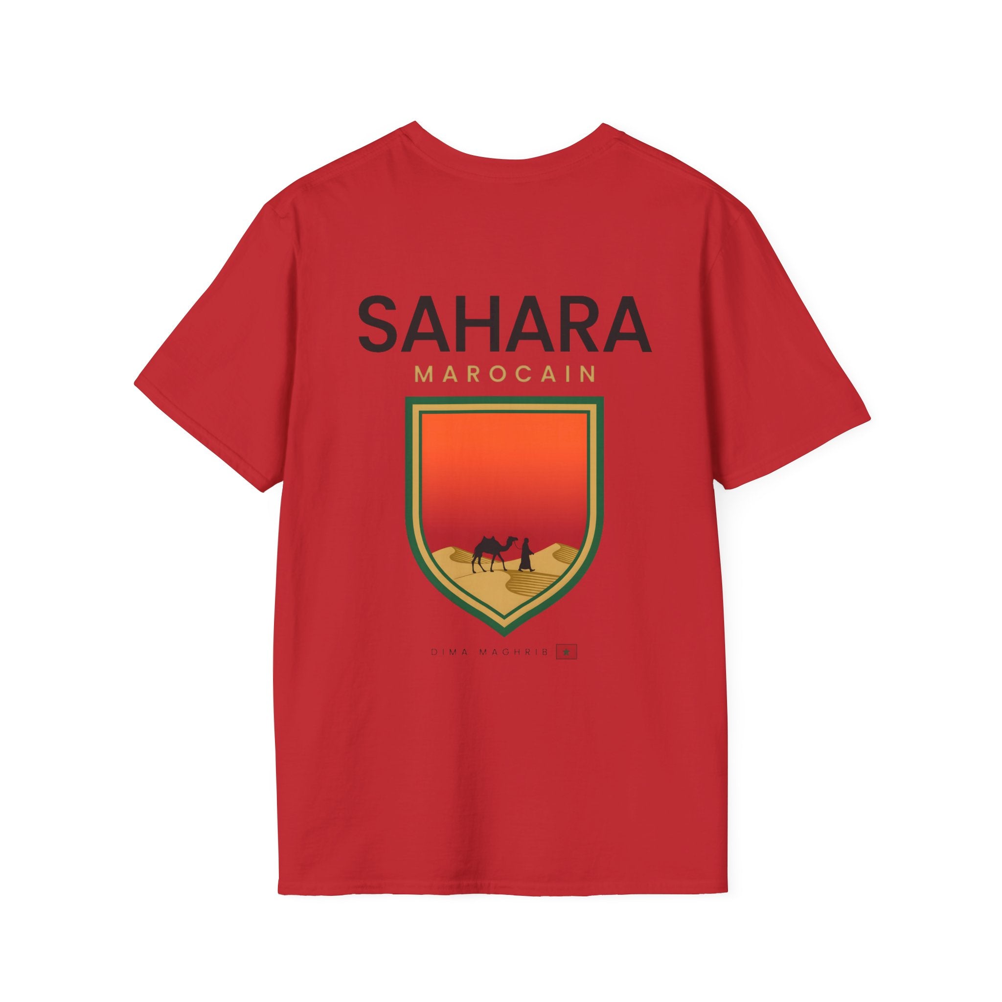 Sahara Sunset T-Shirt — Desert Shield Graphic Tee - LUMÏA