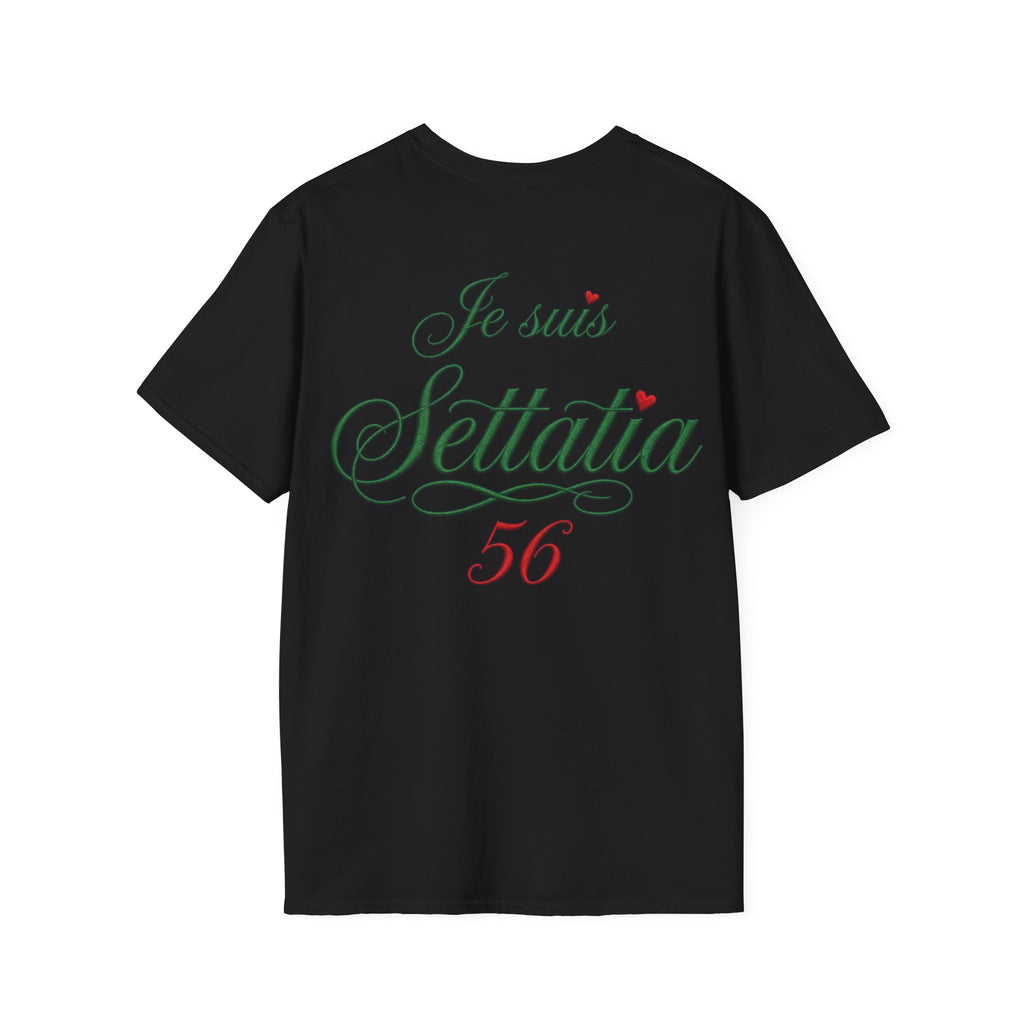 T-Shirt « Je suis Settatia 56 » — Tee Casual Français-Arabe LUMÏA - LUMÏA