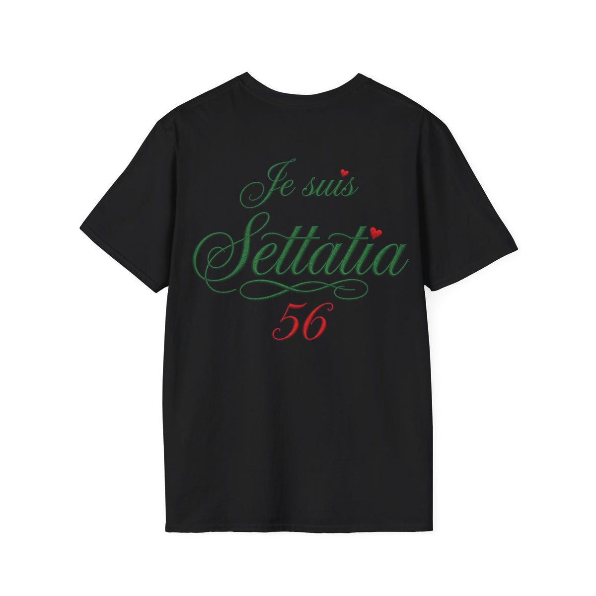 T-Shirt « Je suis Settatia 56 » — Tee Casual Français-Arabe LUMÏA - LUMÏA
