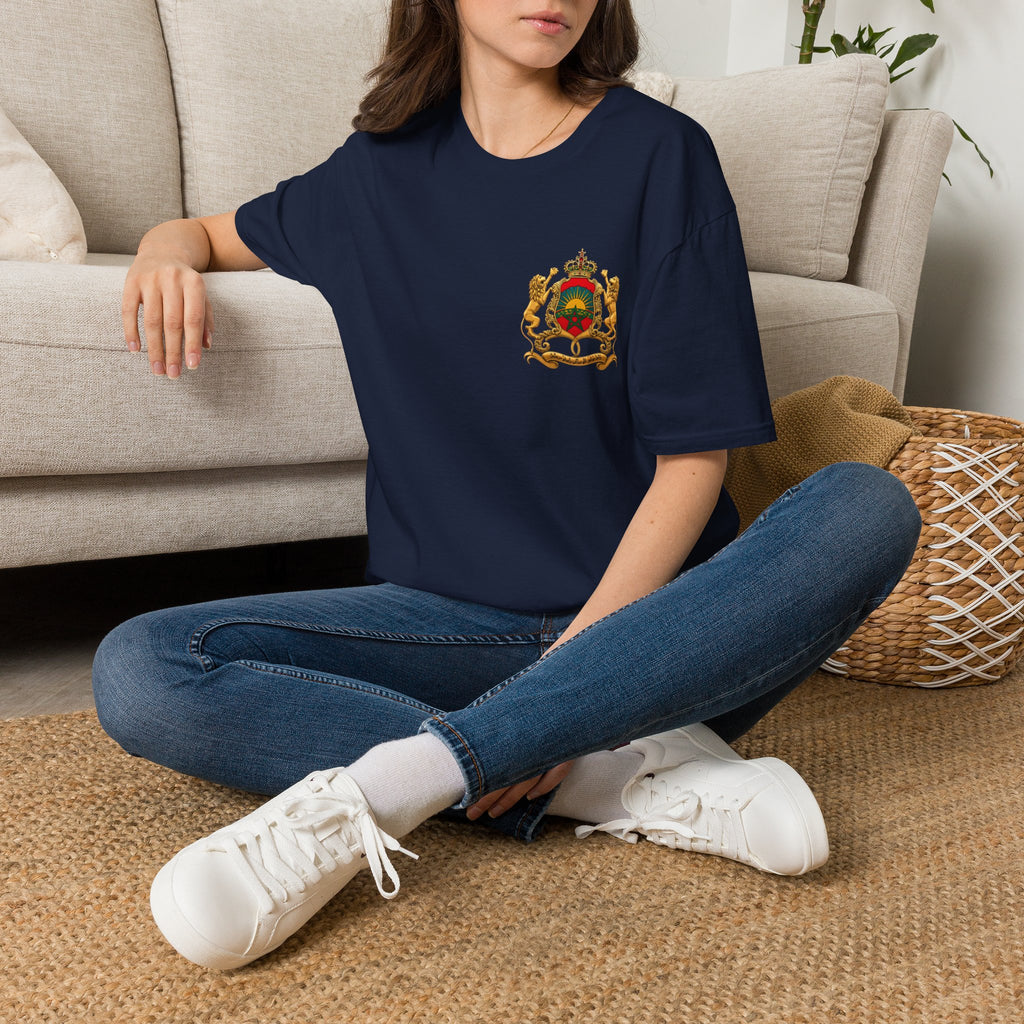 Coat of Arms Pocket T-Shirt — Vintage Heraldic Crest Tee